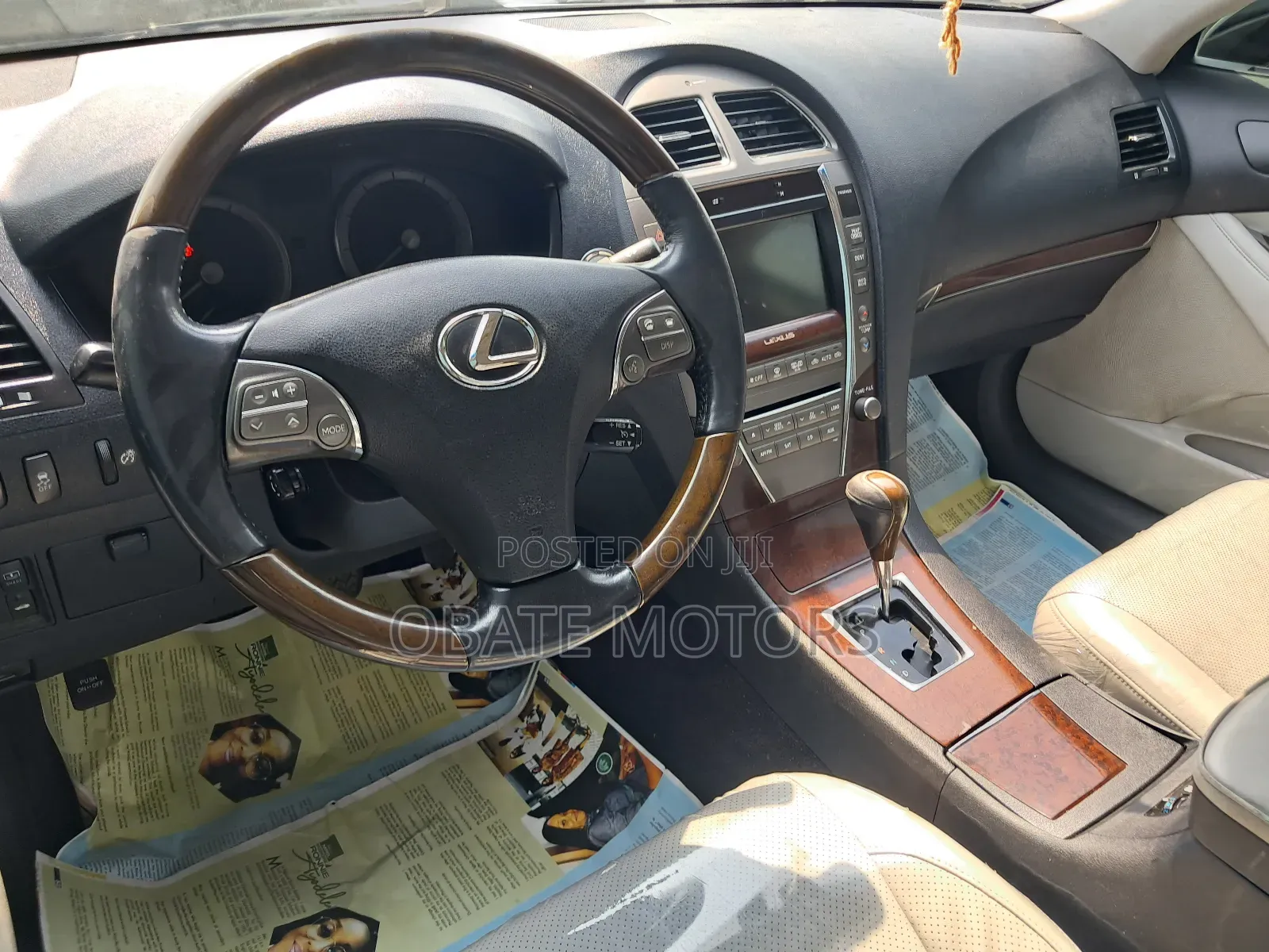 Lexus ES 350 2012 Black