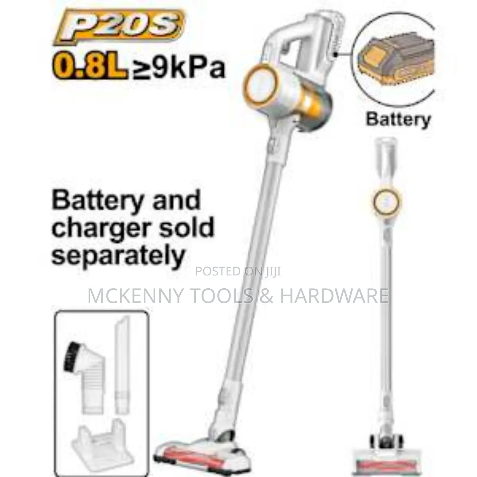 Easy to Use
Multiple Cyclone
20v Battery
Beautiful Design