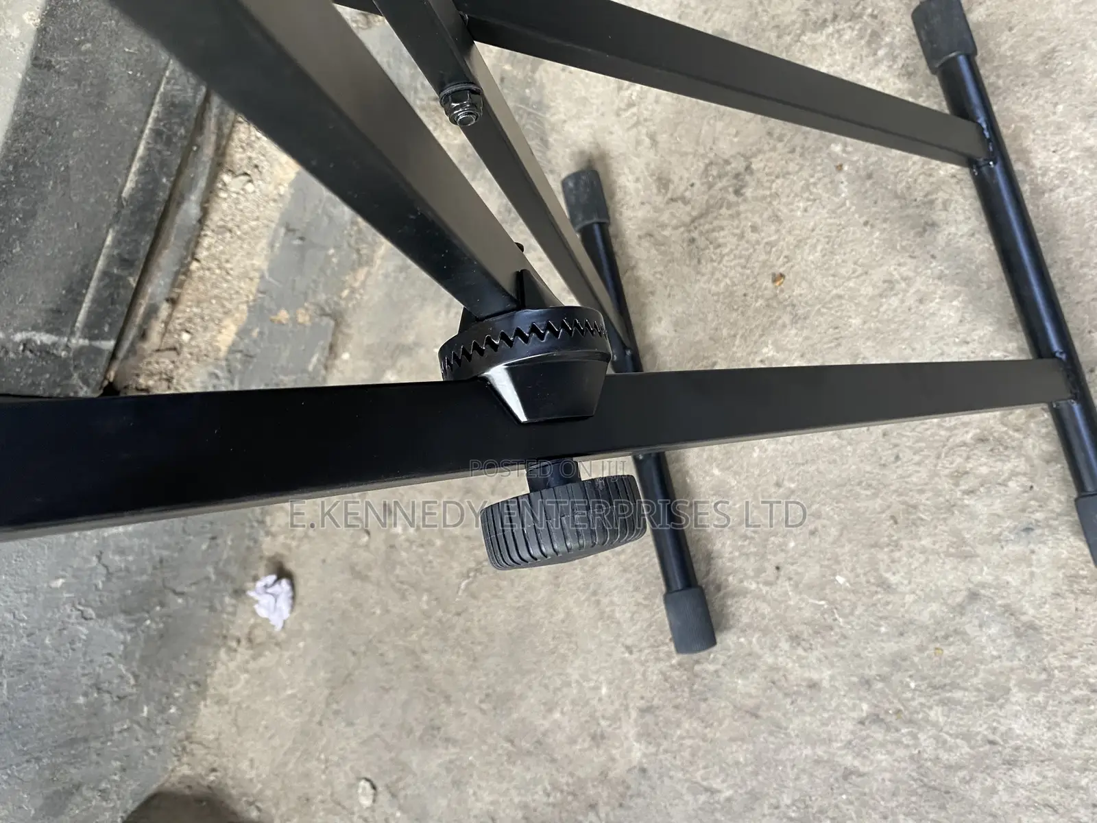 Heavy Duty Double-X Brace Adjustable Keyboard Stand