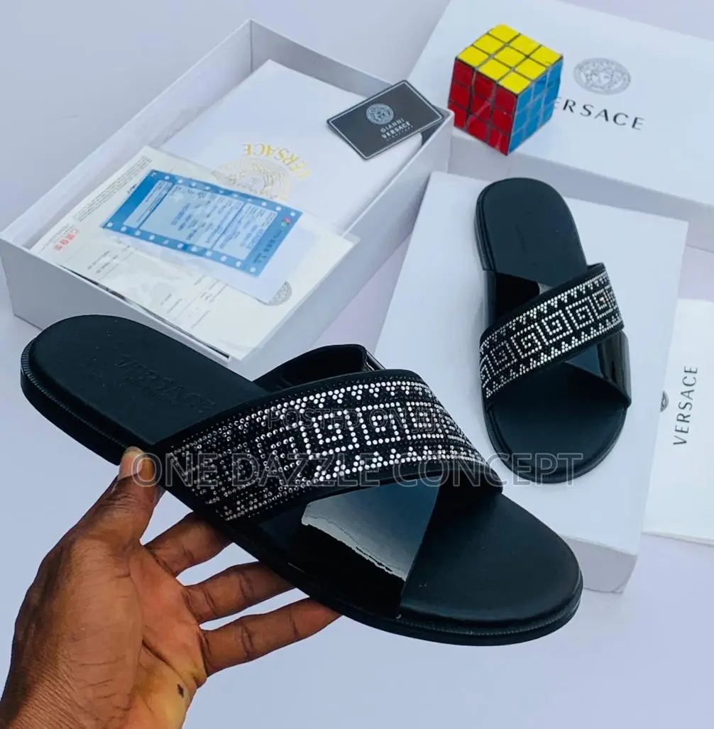Men Leather Slippers