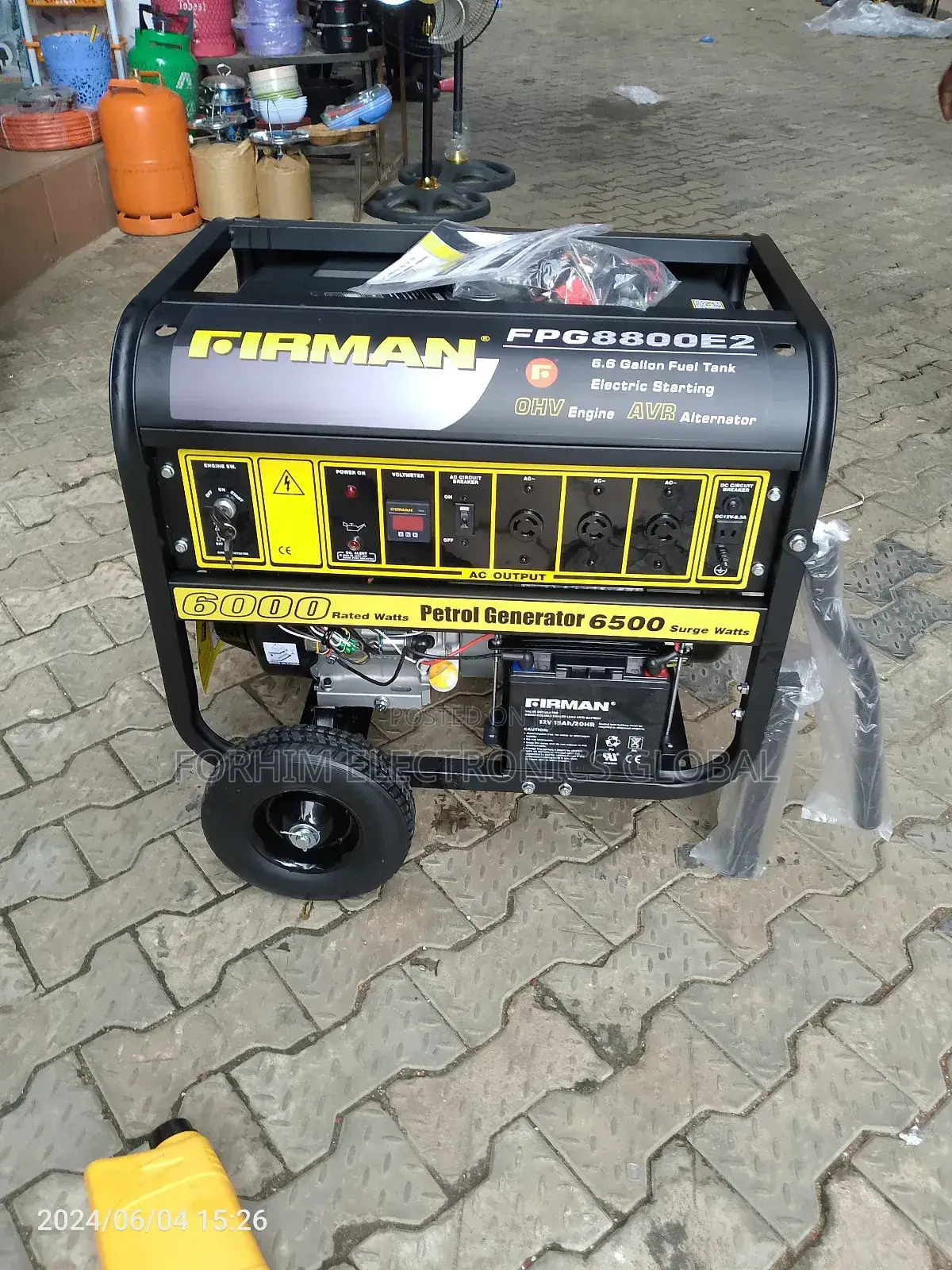 Firman 6.5kva Automatic Gen.