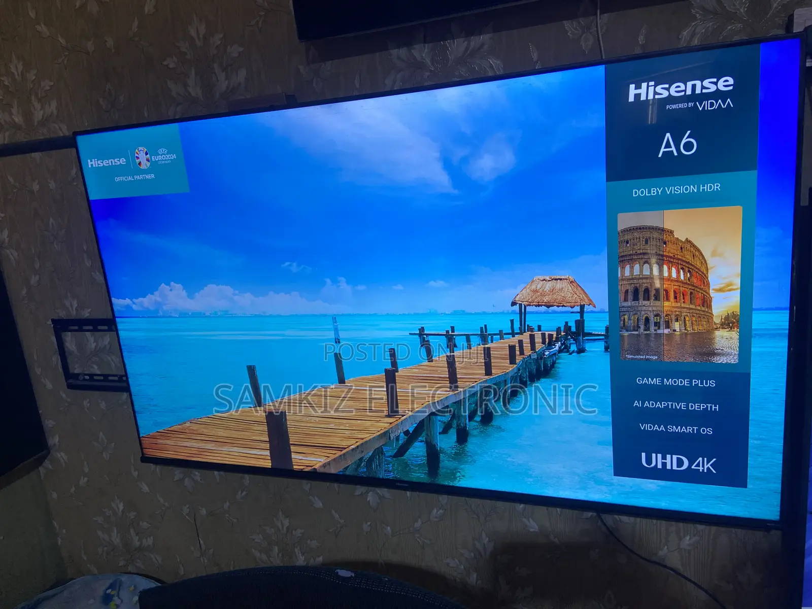 Hisense 65 Inch A6 Series Uhd Full Smart Tv (2024 Model)