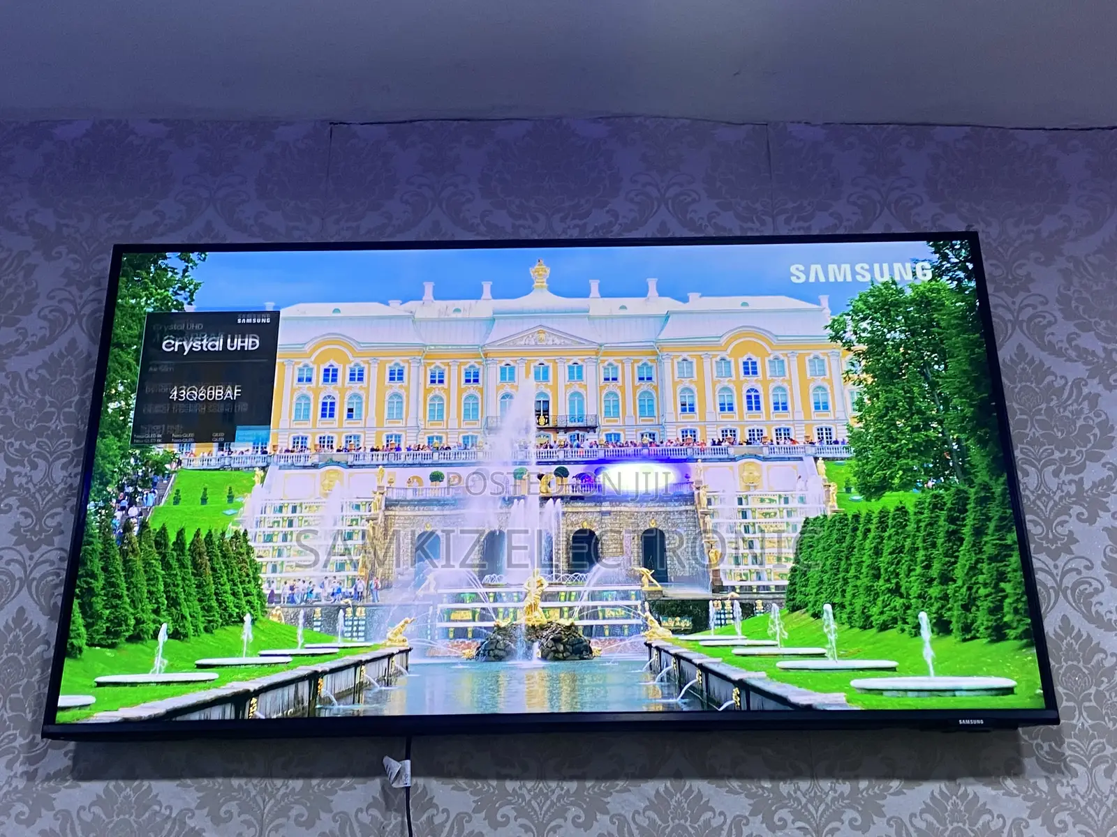 Samsung 43-Inch Qled HDR Smart Tv With Alexa Built-In