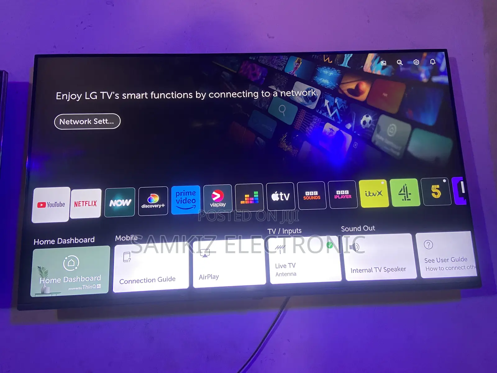 55 Inch Sm86 Series Nanocell HDR Smart Uhd Tv With Ai Thinq