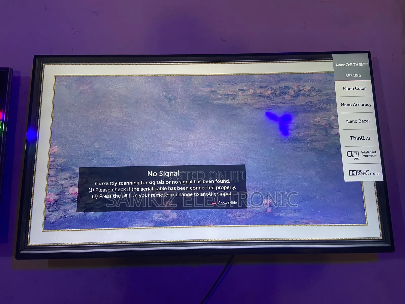 55 Inch Sm86 Series Nanocell HDR Smart Uhd Tv With Ai Thinq
