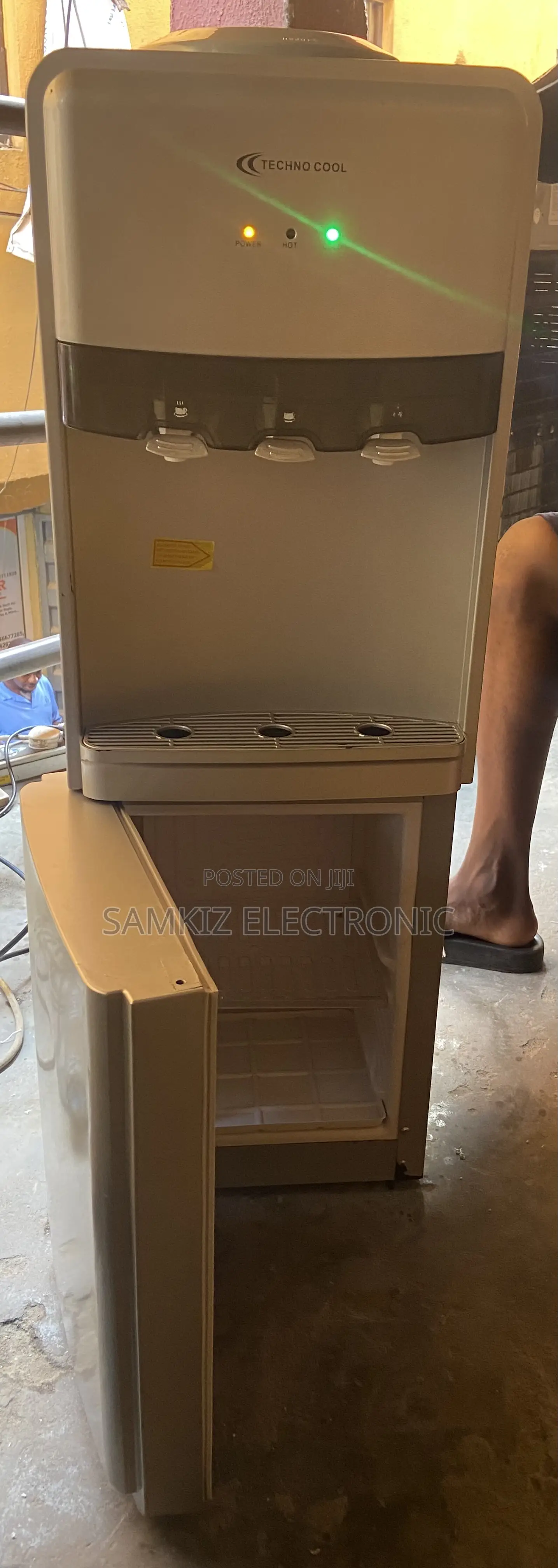 Water Dispenser With Fridge (Hot, Cold and Normal)