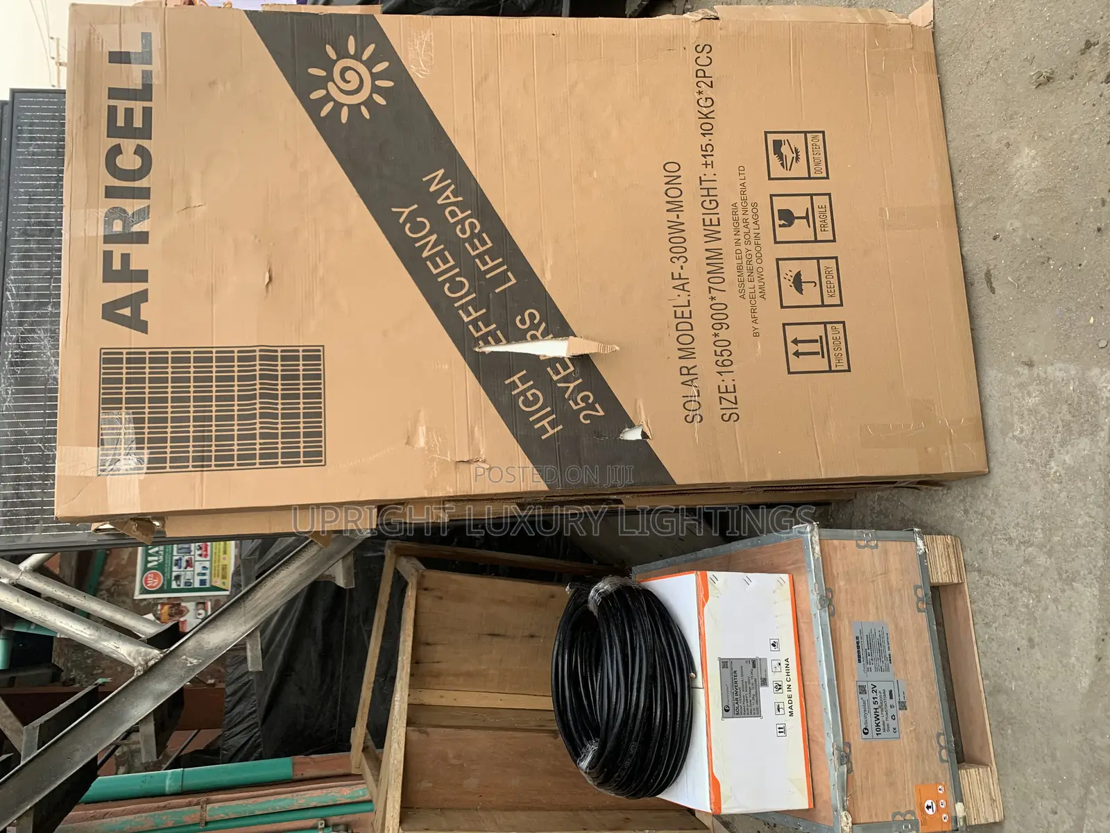 5kva System! 10kwh Battery, 12pcs of 300w Solar Panel