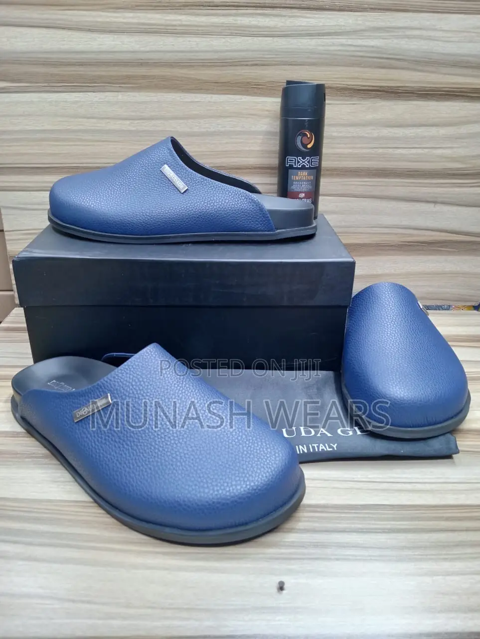 Deudage Leather Mule for Men 40-46,Nationwide Delivery