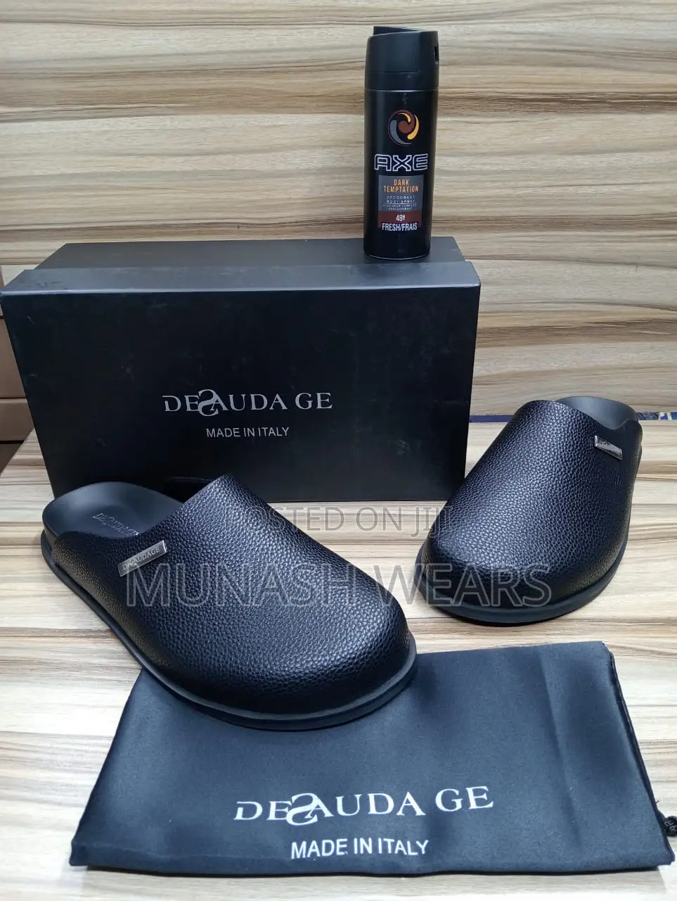 Deudage Leather Mule for Men 40-46,Nationwide Delivery