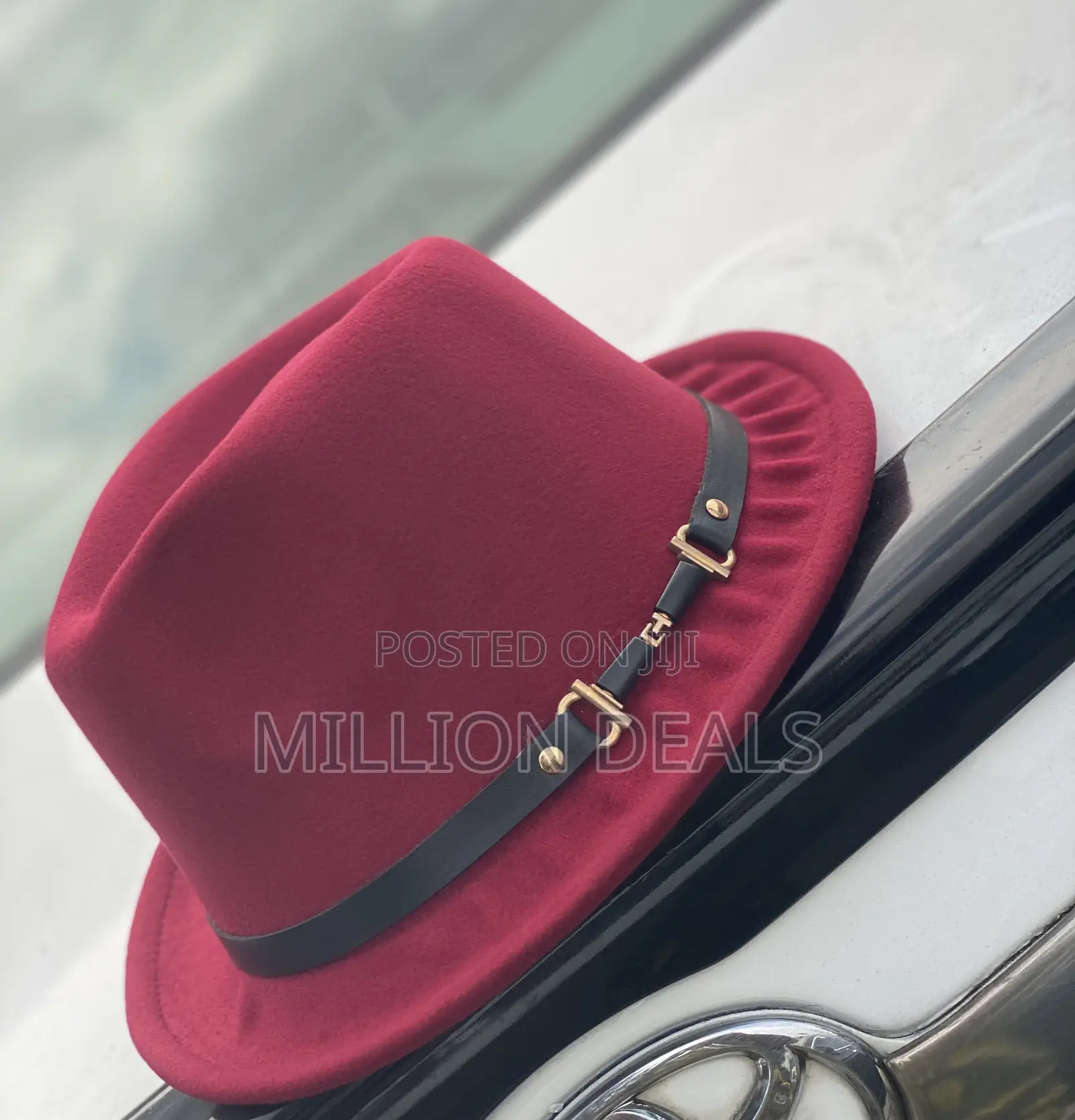 Stylish Mid Brim Luxe Men’S Fedora Hat