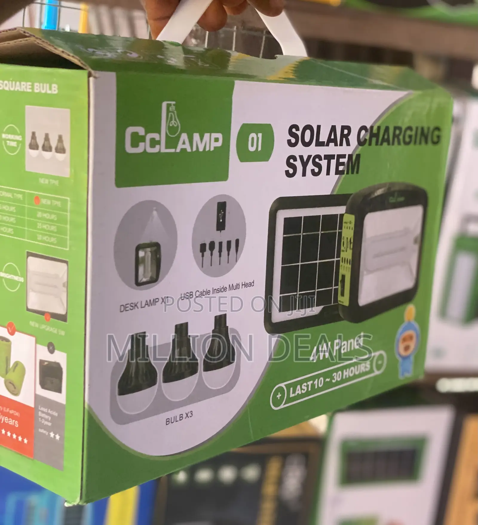 Solar Charging System 4W Panel Power Kits