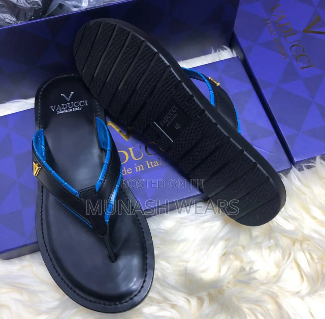 Italian Leather Slipers