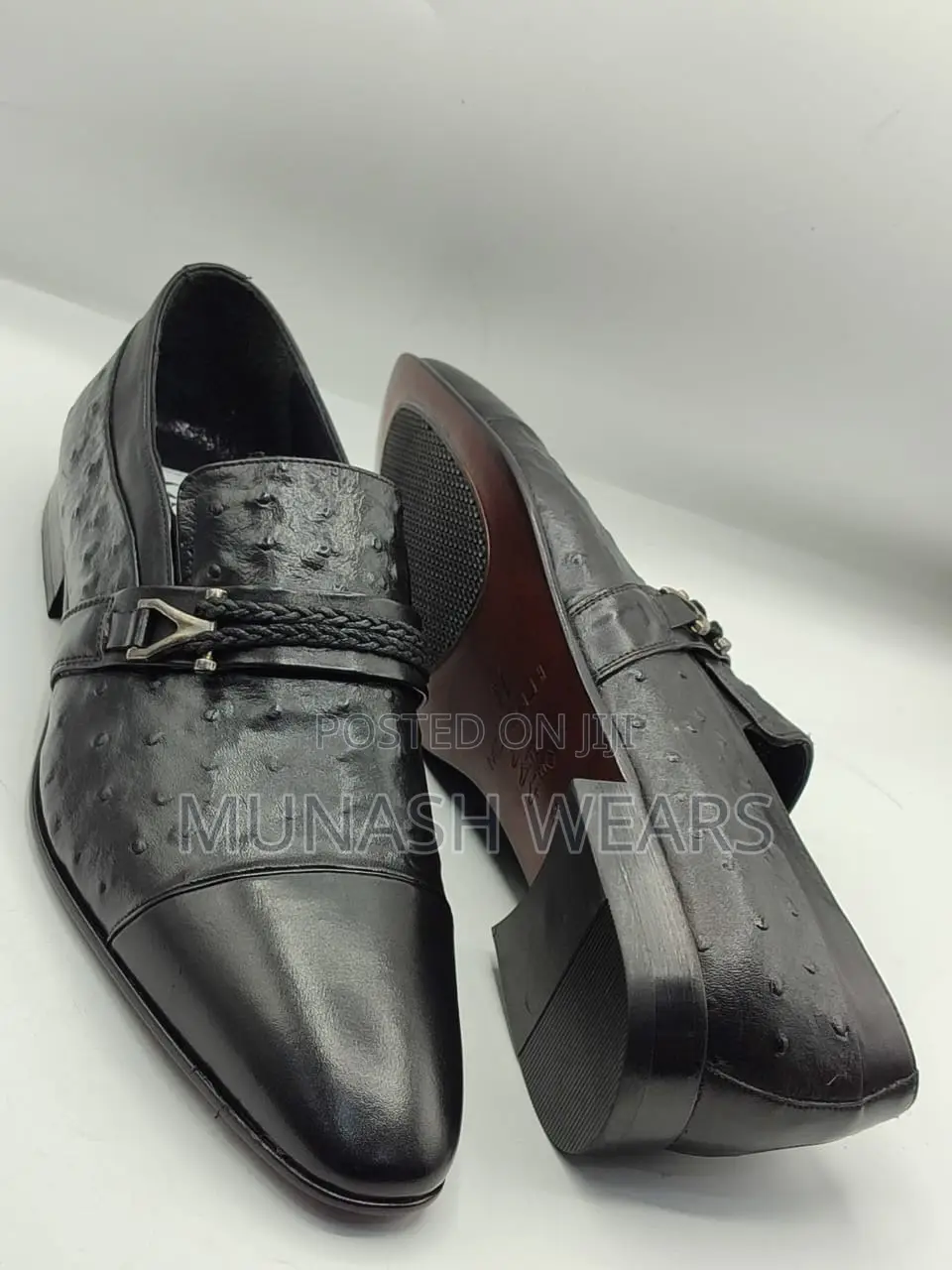 Original Italian Leather Luxury Shoe 40-46, Nationwide Deliv
