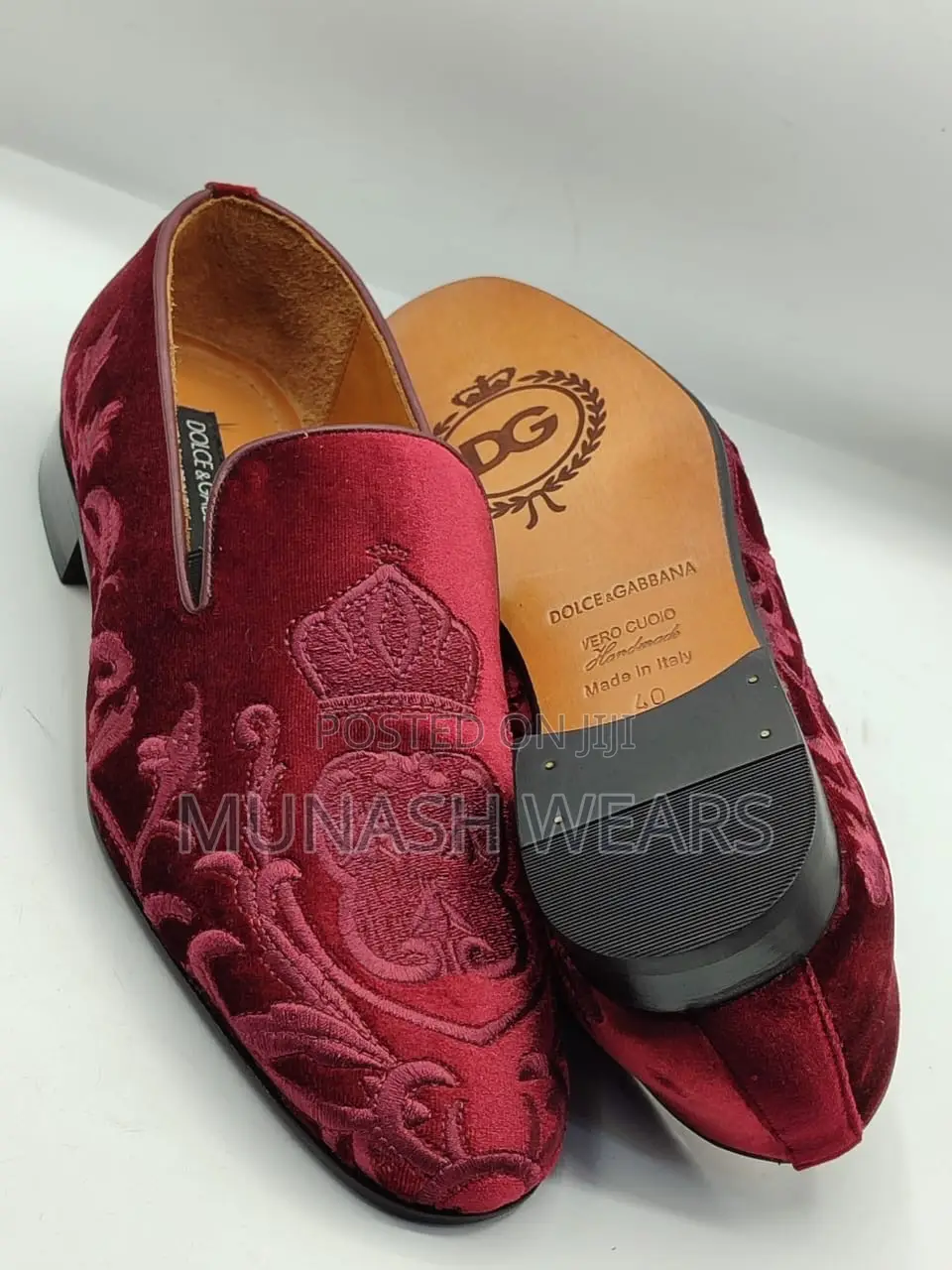 Original Italian Leather Luxury Shoe 40-46, Nationwide Deliv