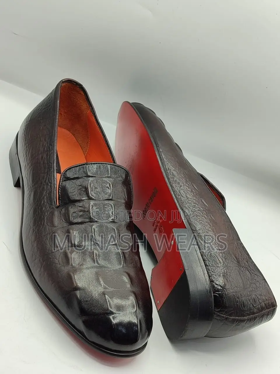 Original Italian Leather Luxury Shoe 40-46, Nationwide Deliv