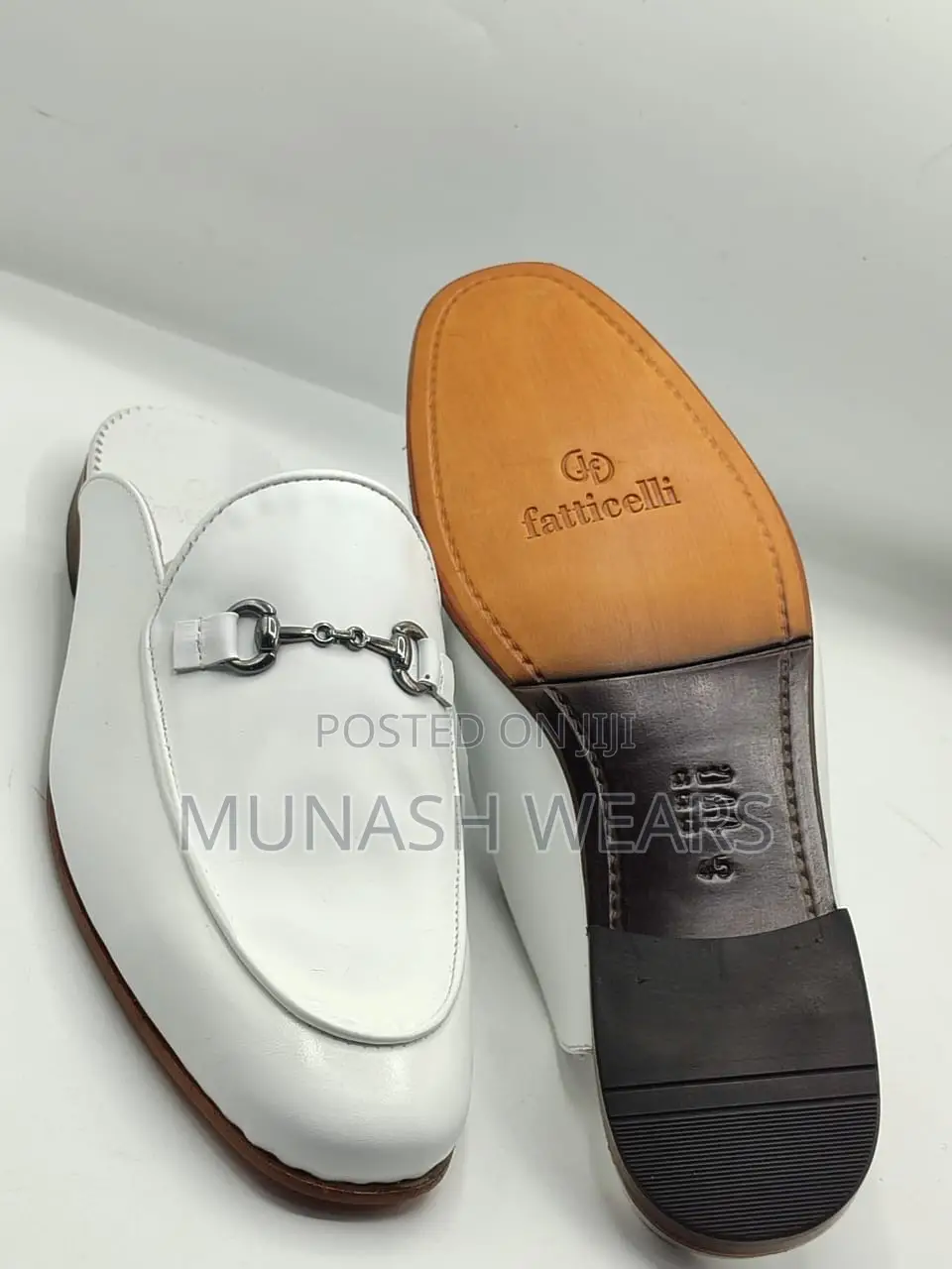 Luxury Italian Leather Royal Half Shoe