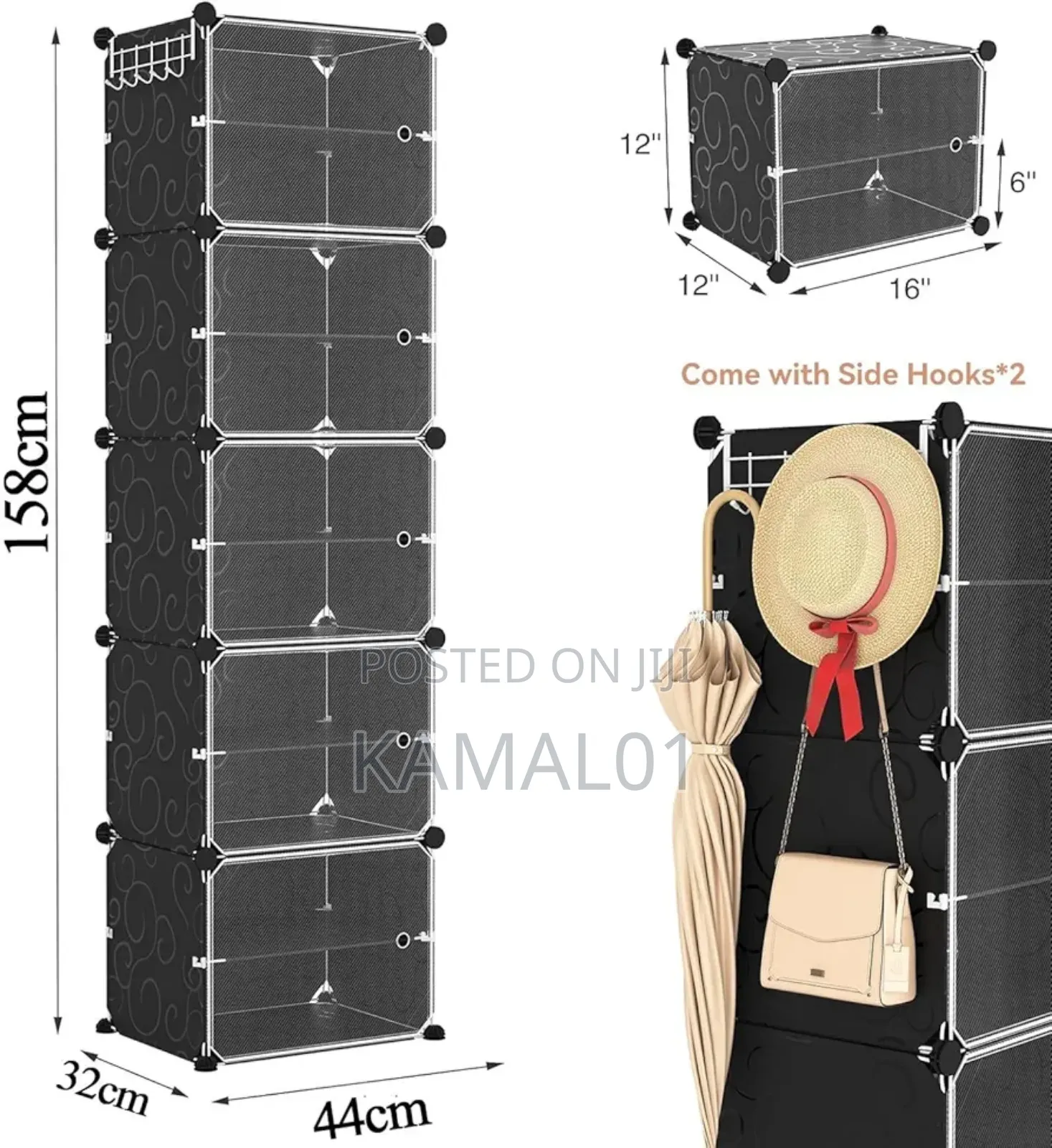 Portable Shoe Rack for Home With Door,Plastic Shoe Rack