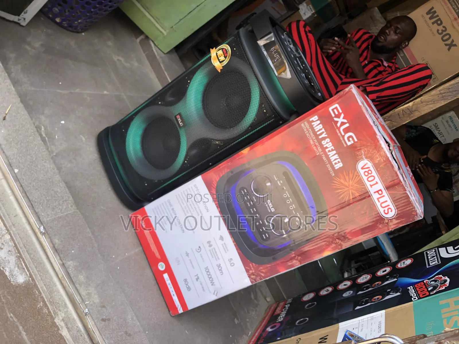 10,000watts EXLG Party Sound Xboom