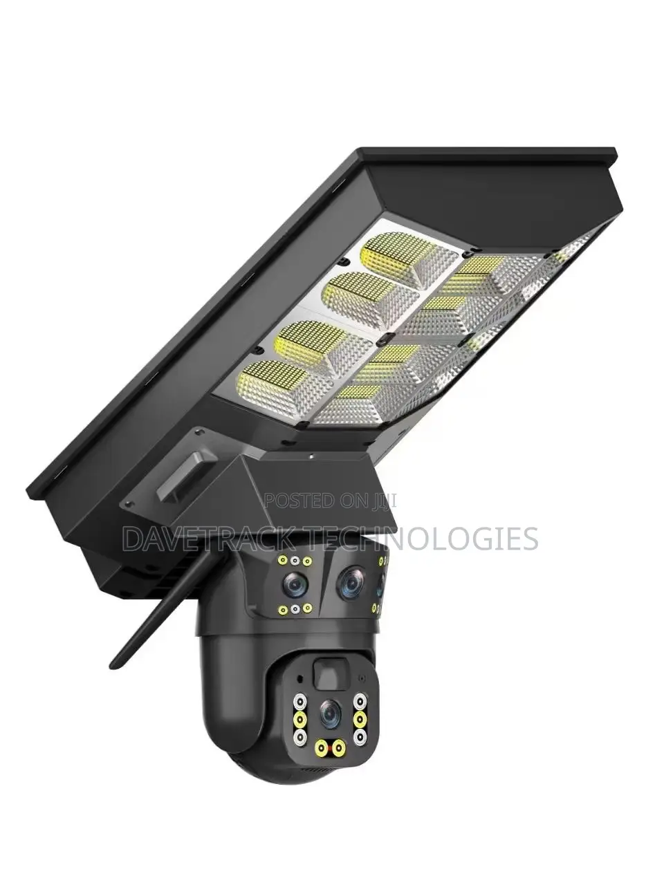 Solar Streetlight 8mp Eseecloud Ai PTZ Dual Lens Camera