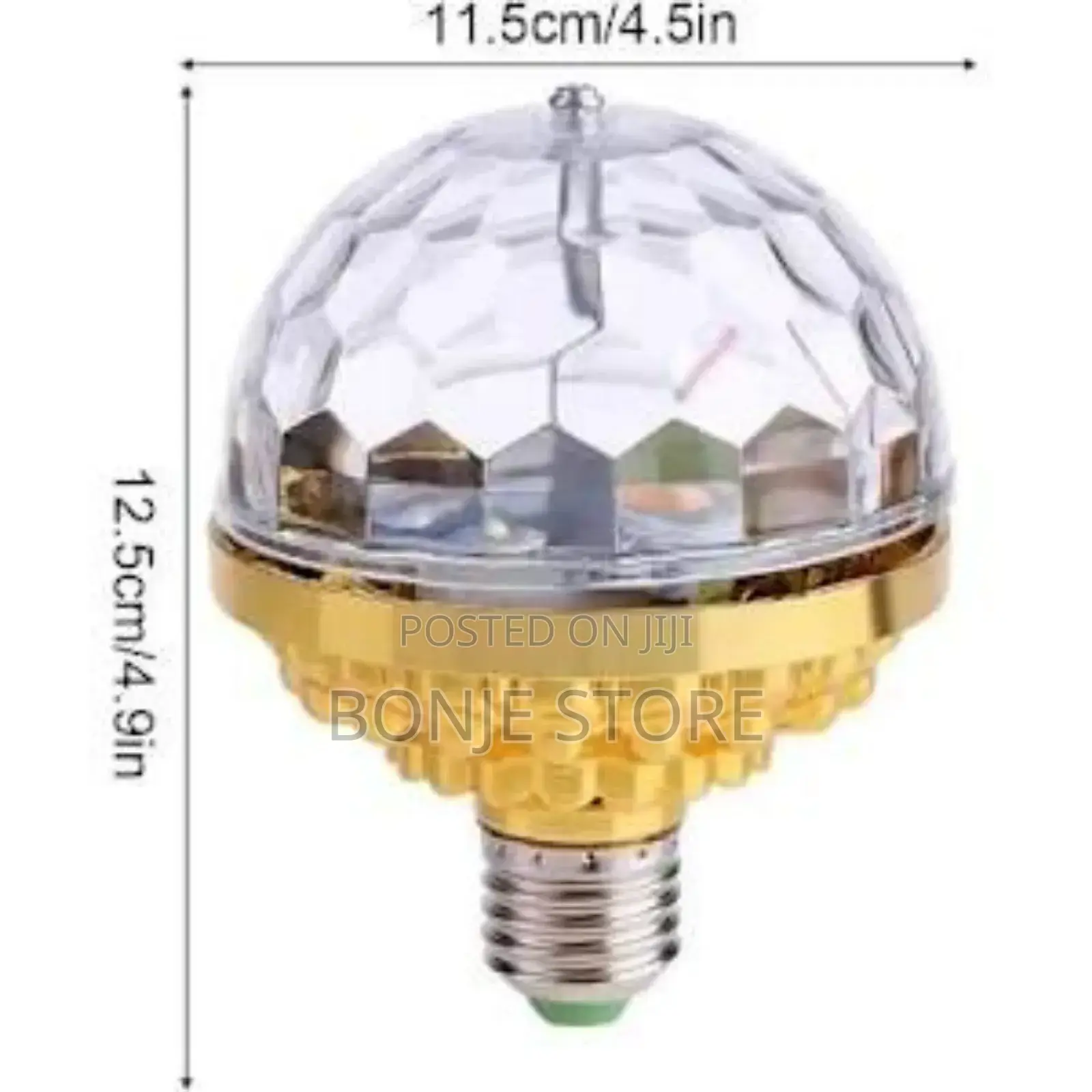 Rotational Disco Bulb With Lamp Holder