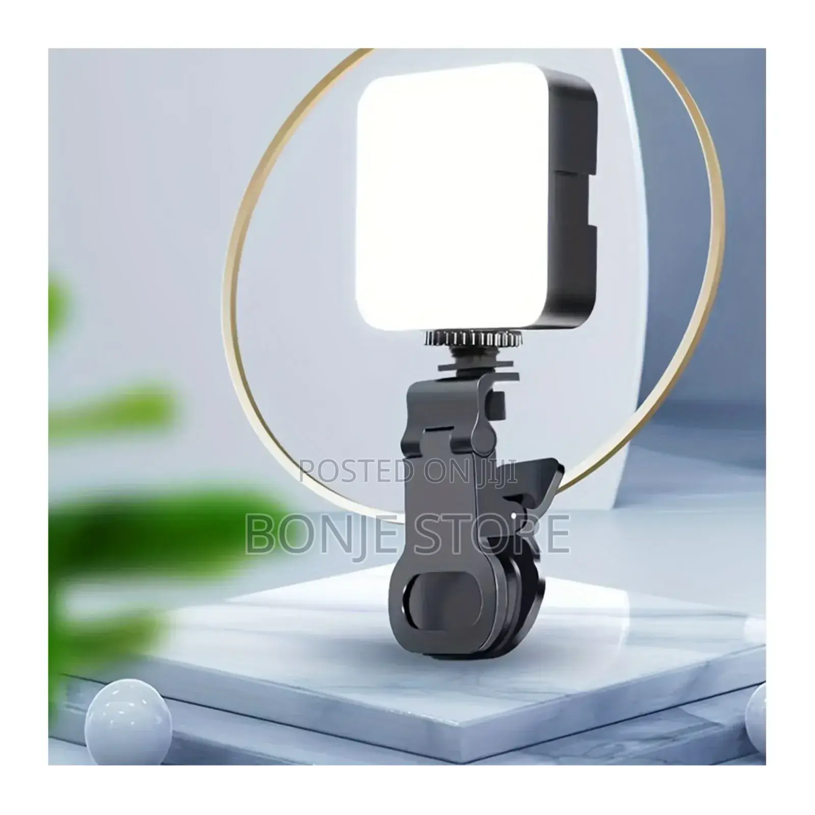 Rechargeable LED Photo/Video Light With Clip (Phone Computer