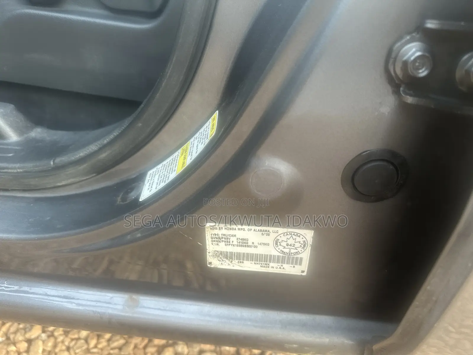 Honda Ridgeline RTS 2009 Gray