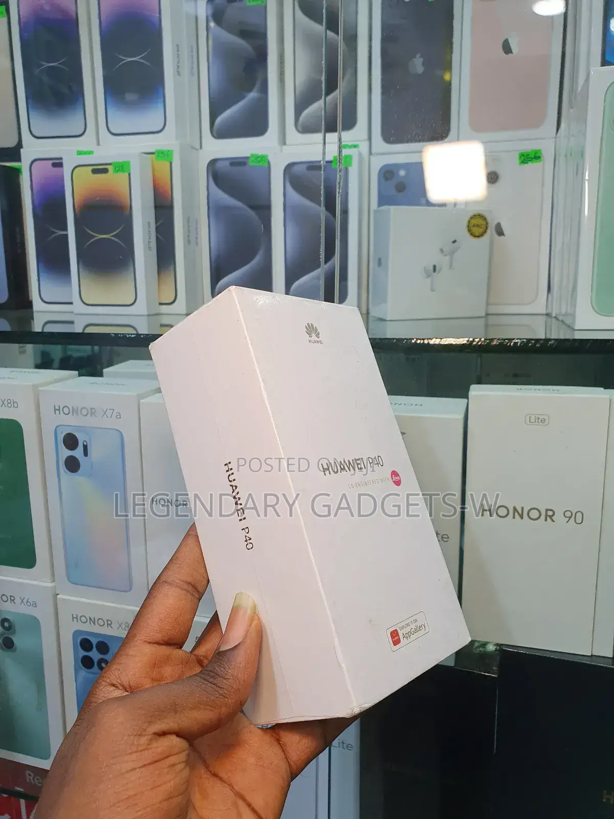 New Huawei P40 128 GB Black