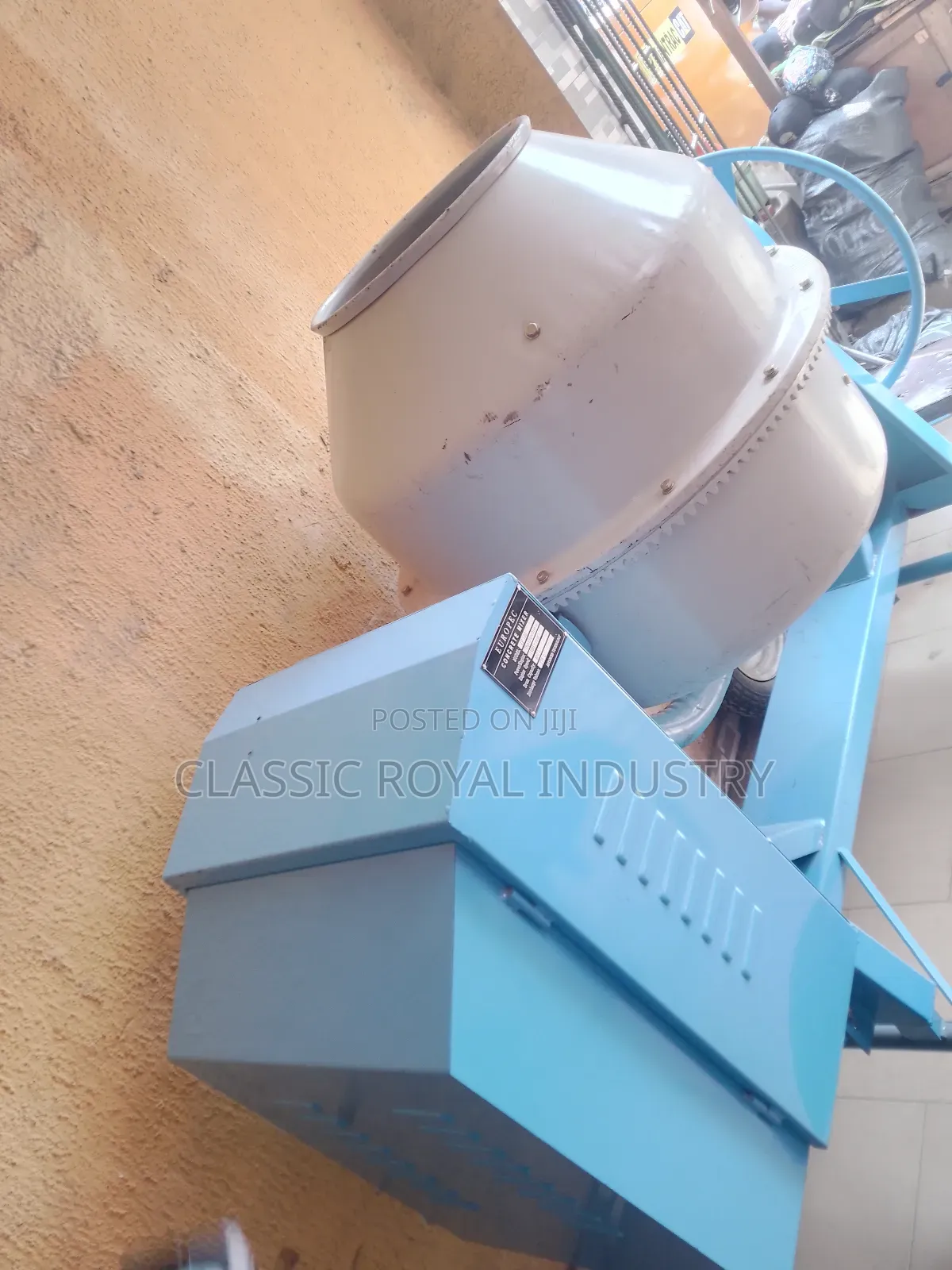 EUROPEC Concrete Mixer 400L One Bag Petrol