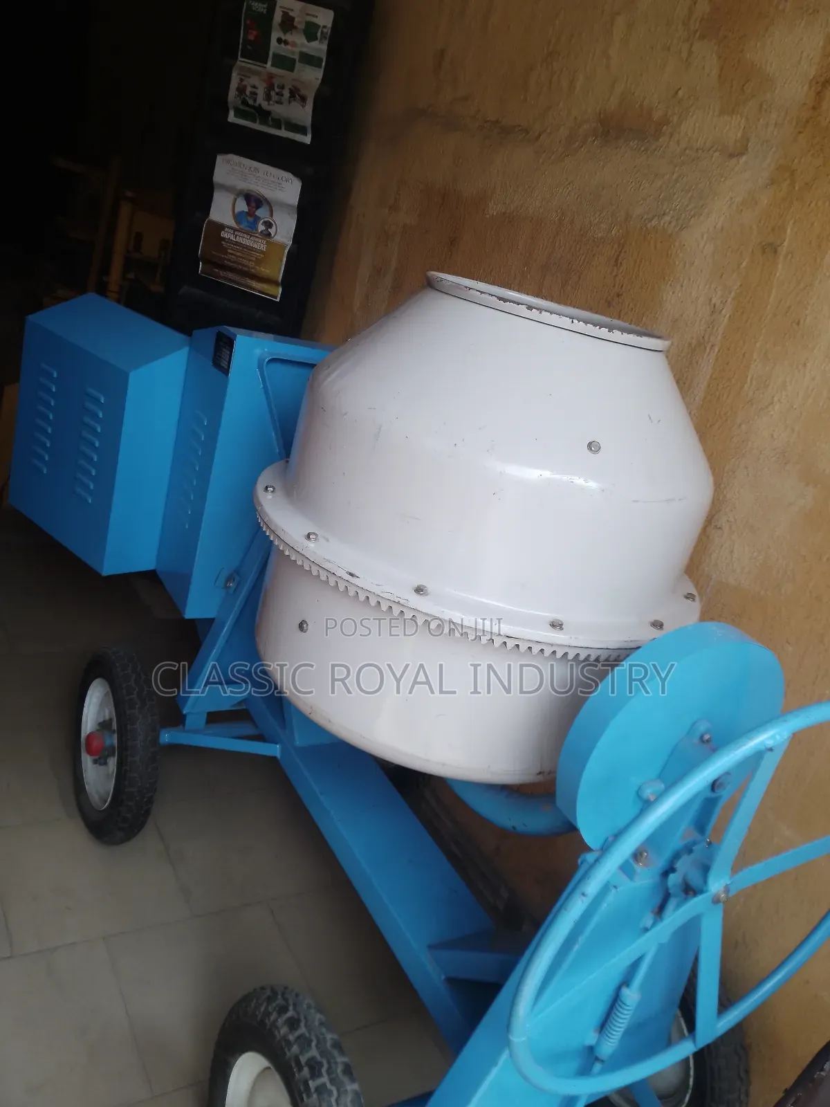 EUROPEC Concrete Mixer 400L One Bag Petrol