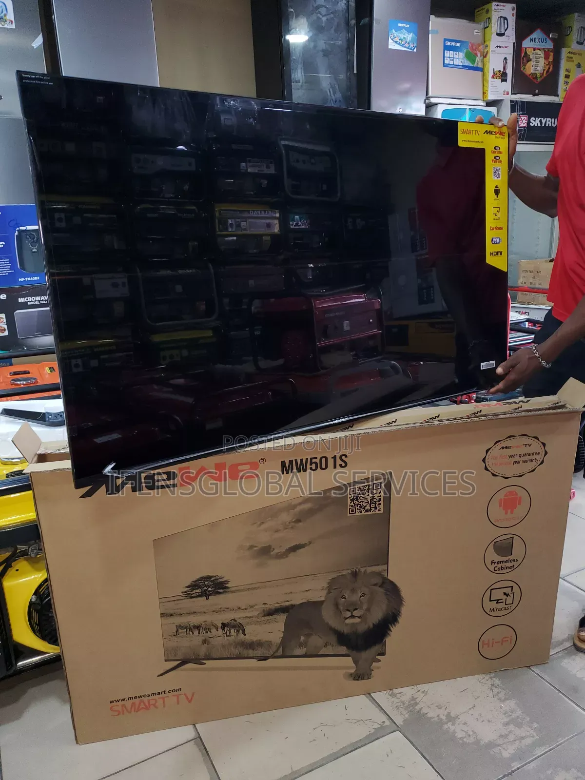 50" Mewe Android Television