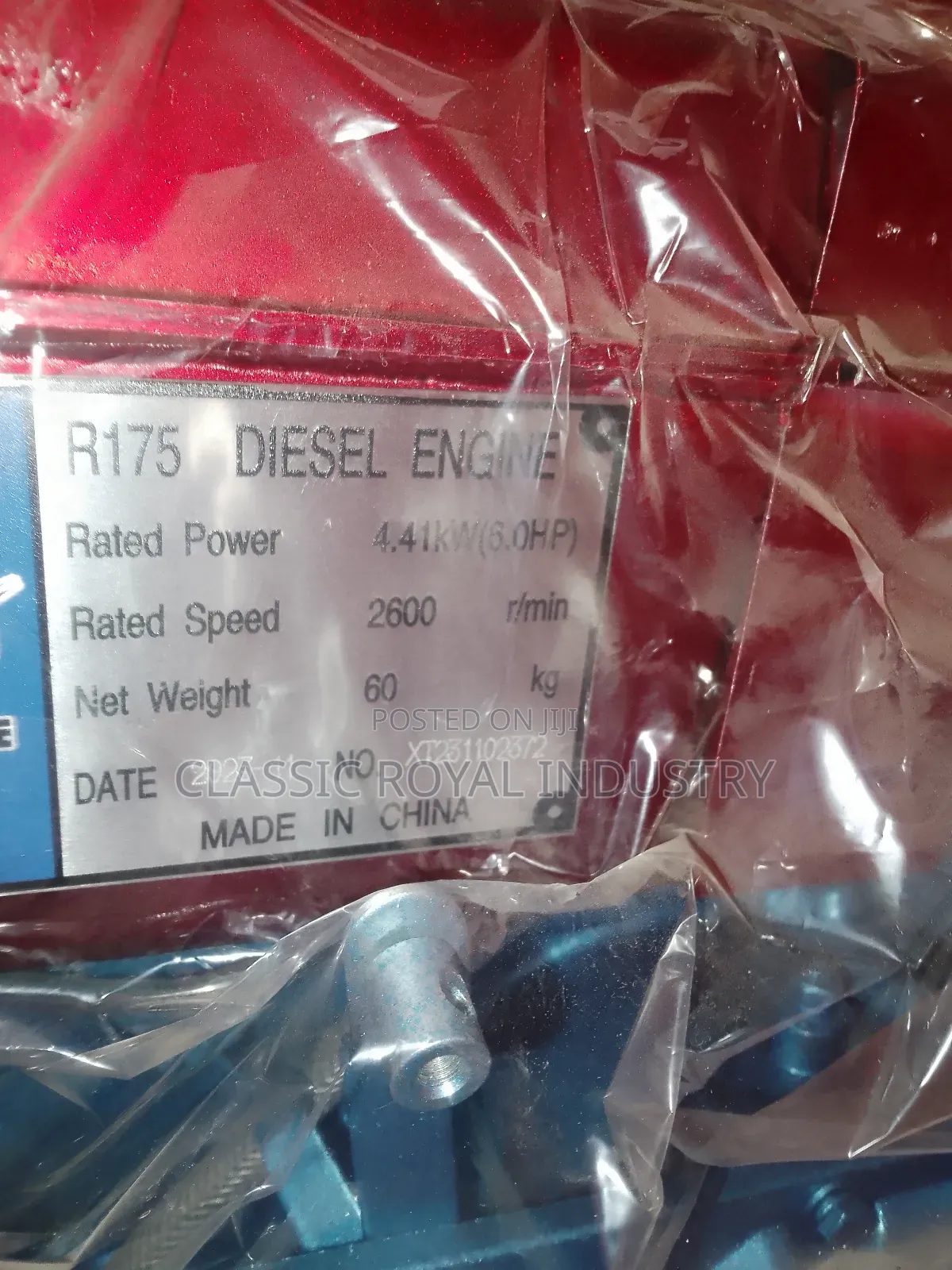 EUROPEC Concrete Mixer 500L One and Half Bag Diesel