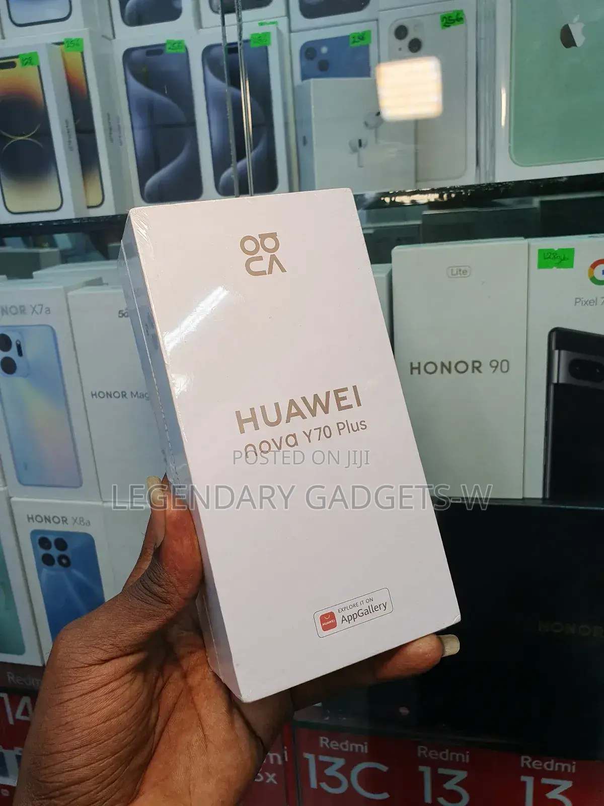 New Huawei nova Y70 Plus 128 GB Black