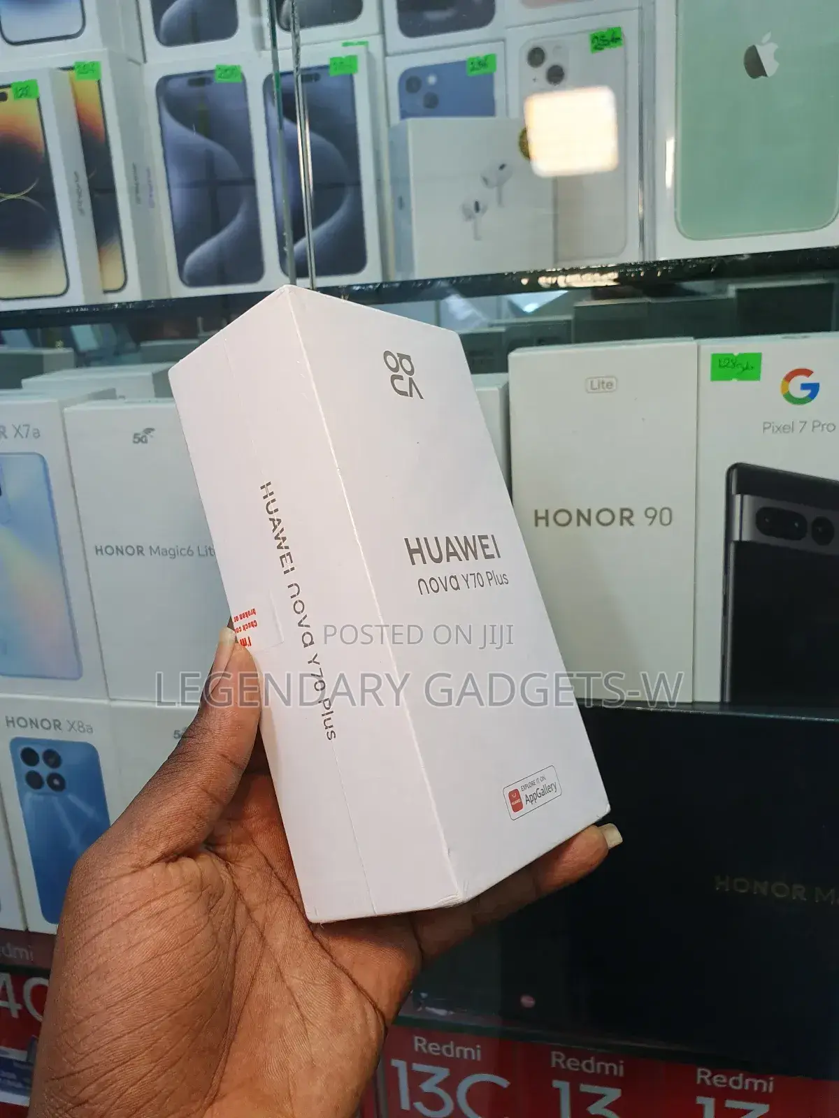 New Huawei nova Y70 Plus 128 GB Black