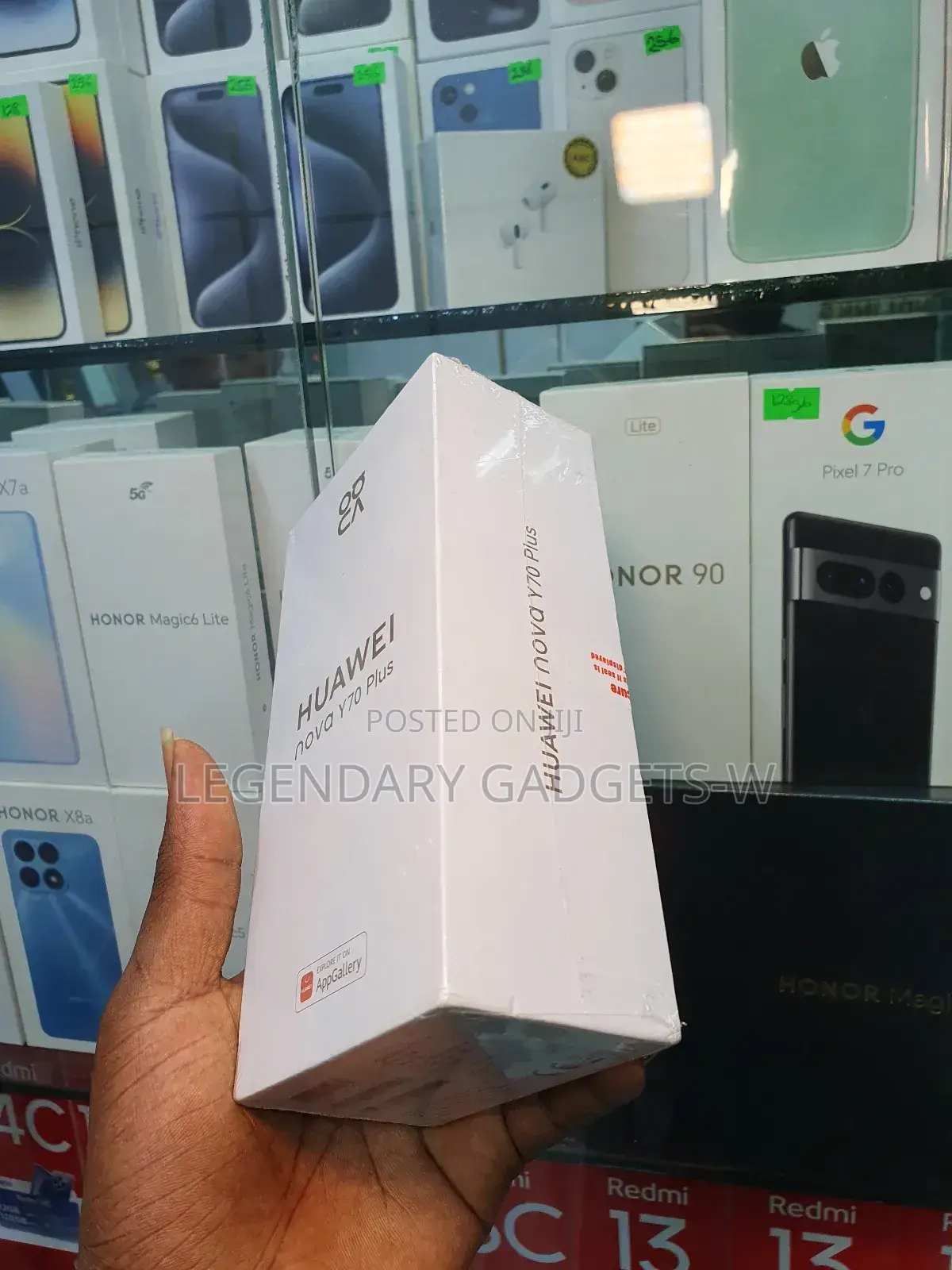 New Huawei nova Y70 Plus 128 GB Black