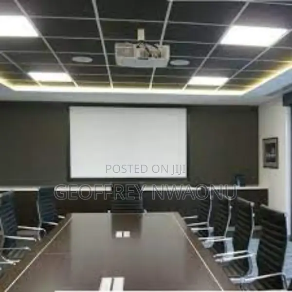 96 X96electric Motorized Projector Screen|Has Remote Control