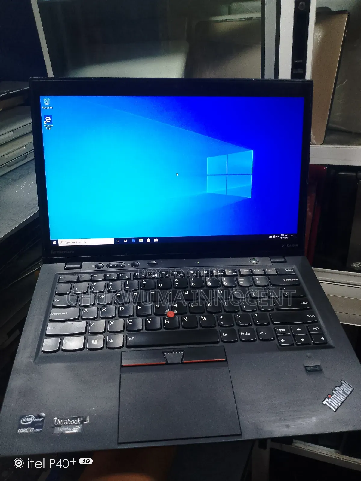 Laptop Lenovo ThinkPad X1 Carbon 8GB Intel Core I7 SSD 128GB