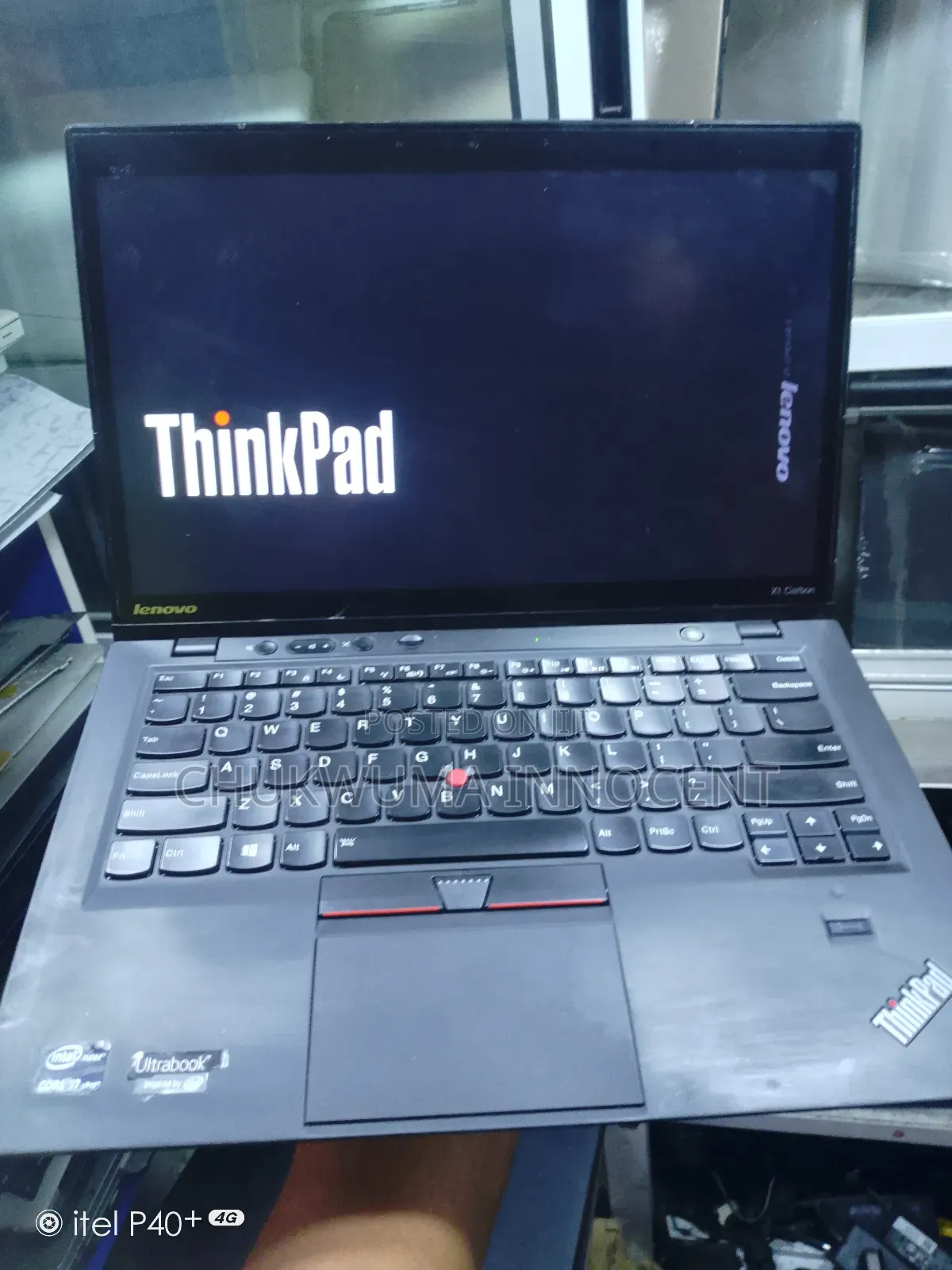 Laptop Lenovo ThinkPad X1 Carbon 8GB Intel Core I7 SSD 128GB