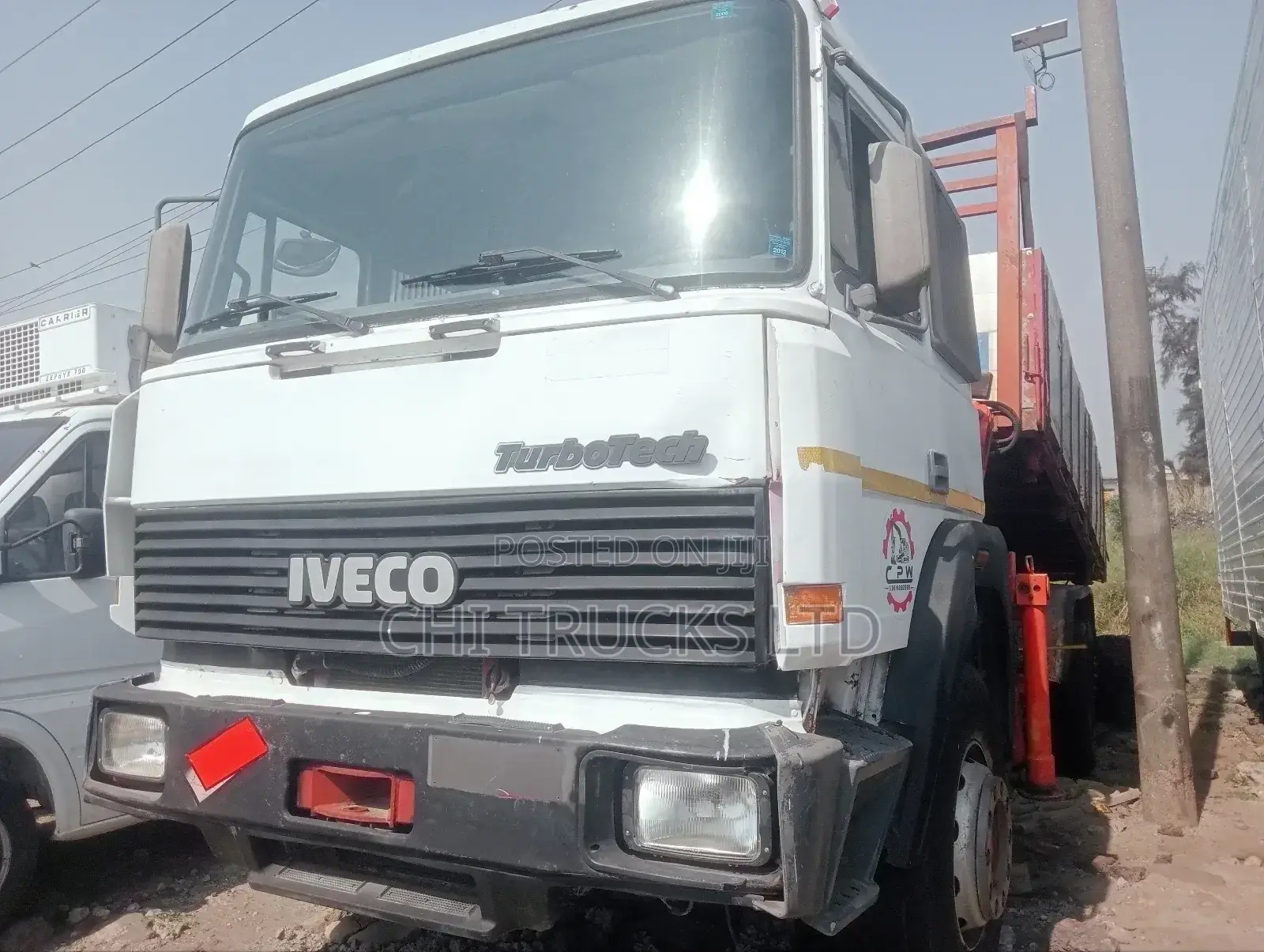 Iveco Tipping and Hiab Truck