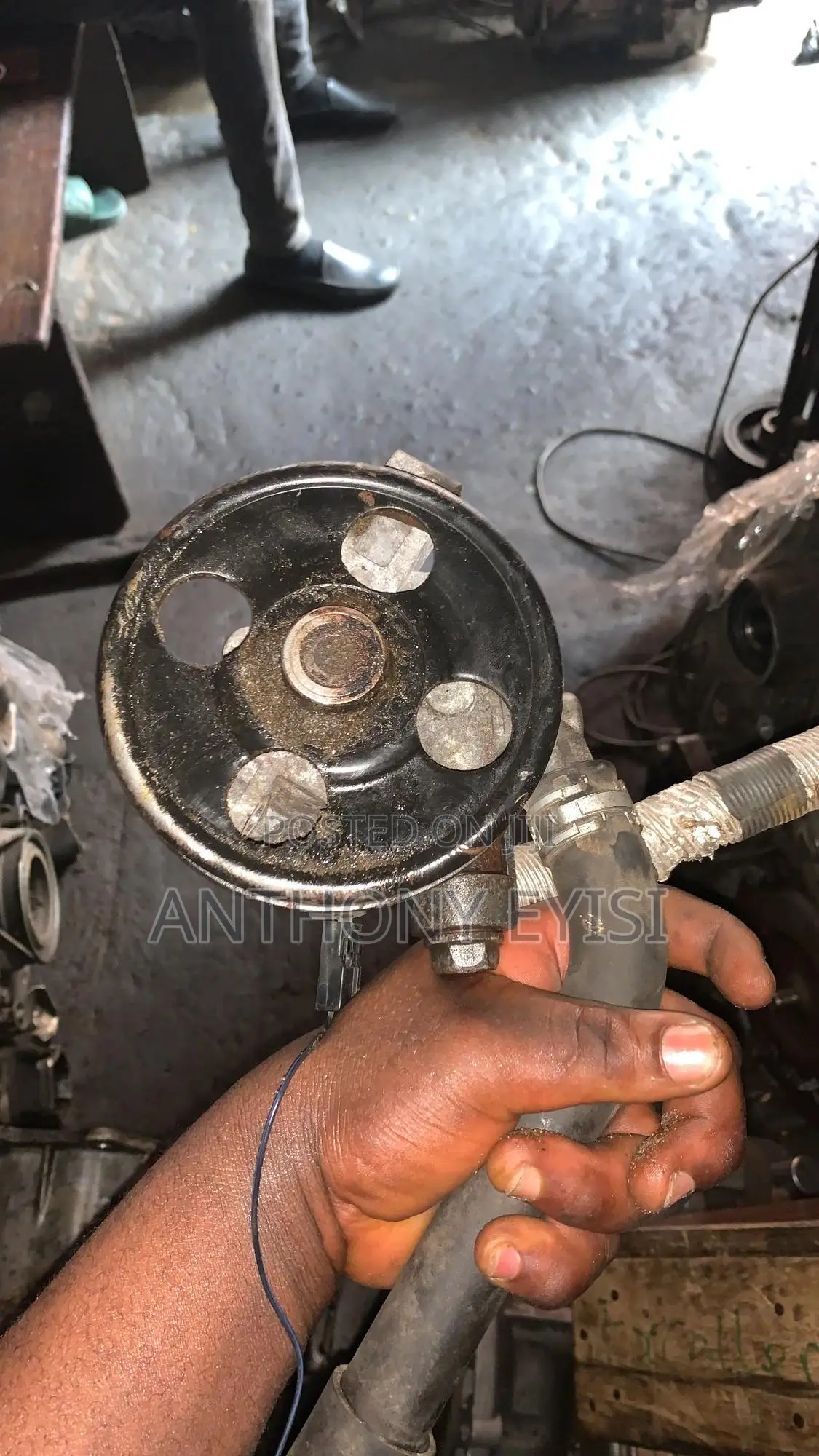 Power Steering Pump Ford Edge 2009