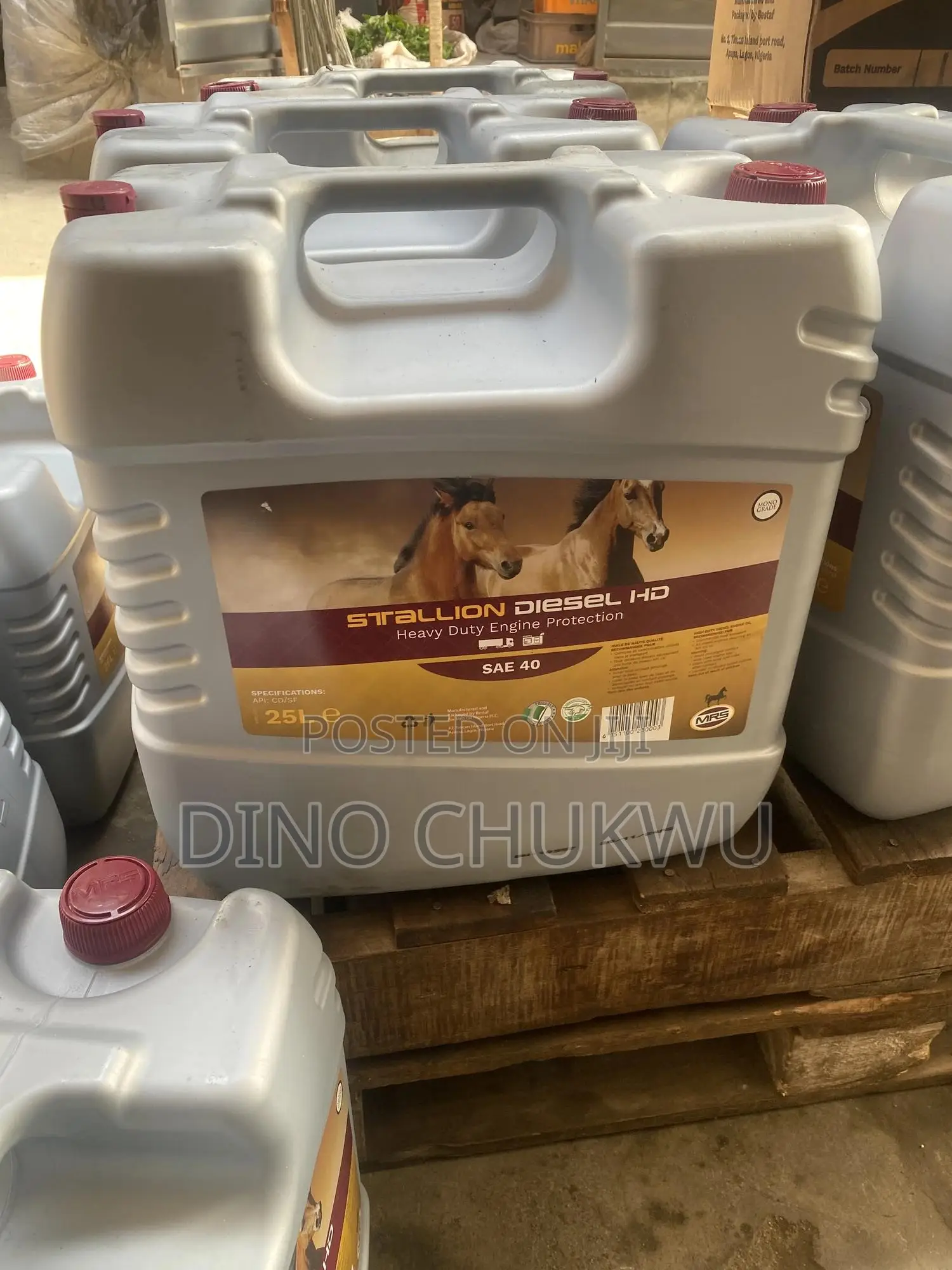 Stallion Diesel Heavy Duty Oil (25 Litres)