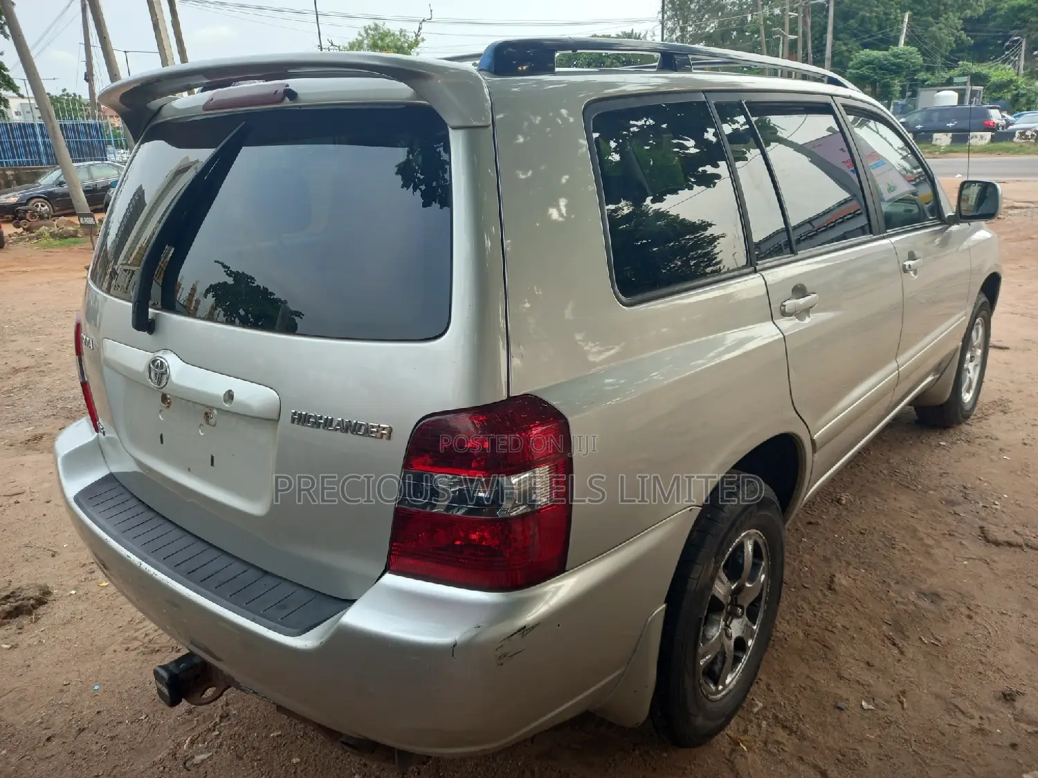 Toyota Highlander 4x4 2005 Silver