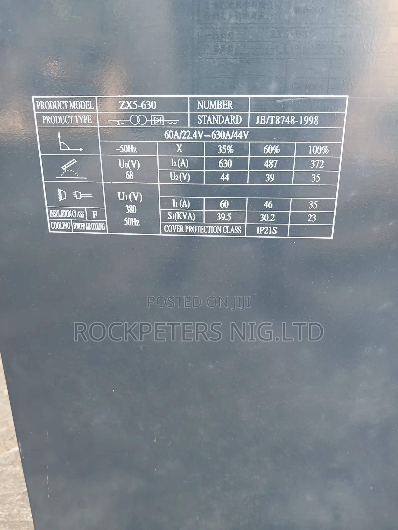 Power Flex Zx5-630 Thyristor Rectified Arc Welding Machine