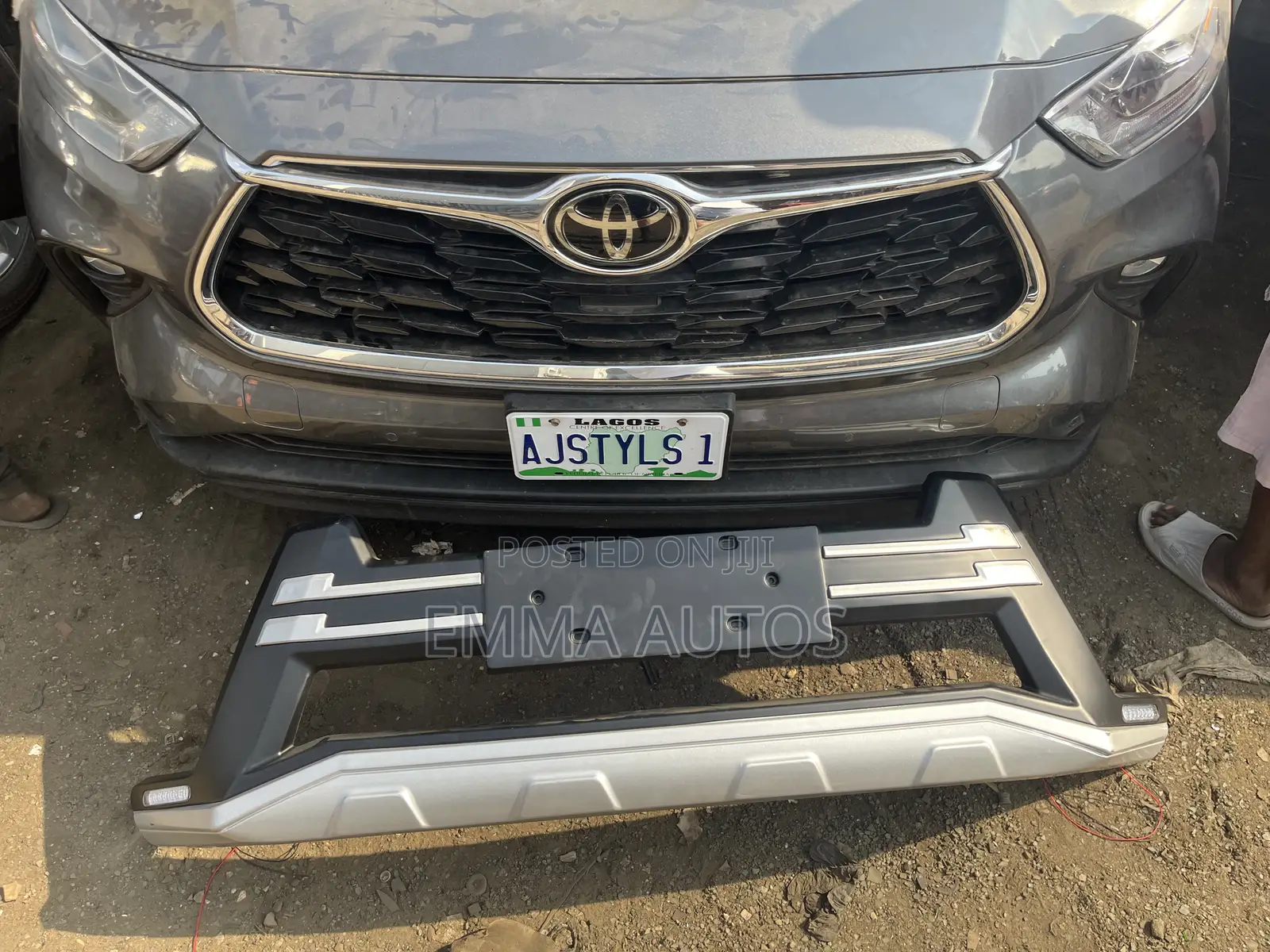 Front and Back Bumper Guard Highlander 2018-2020 Available