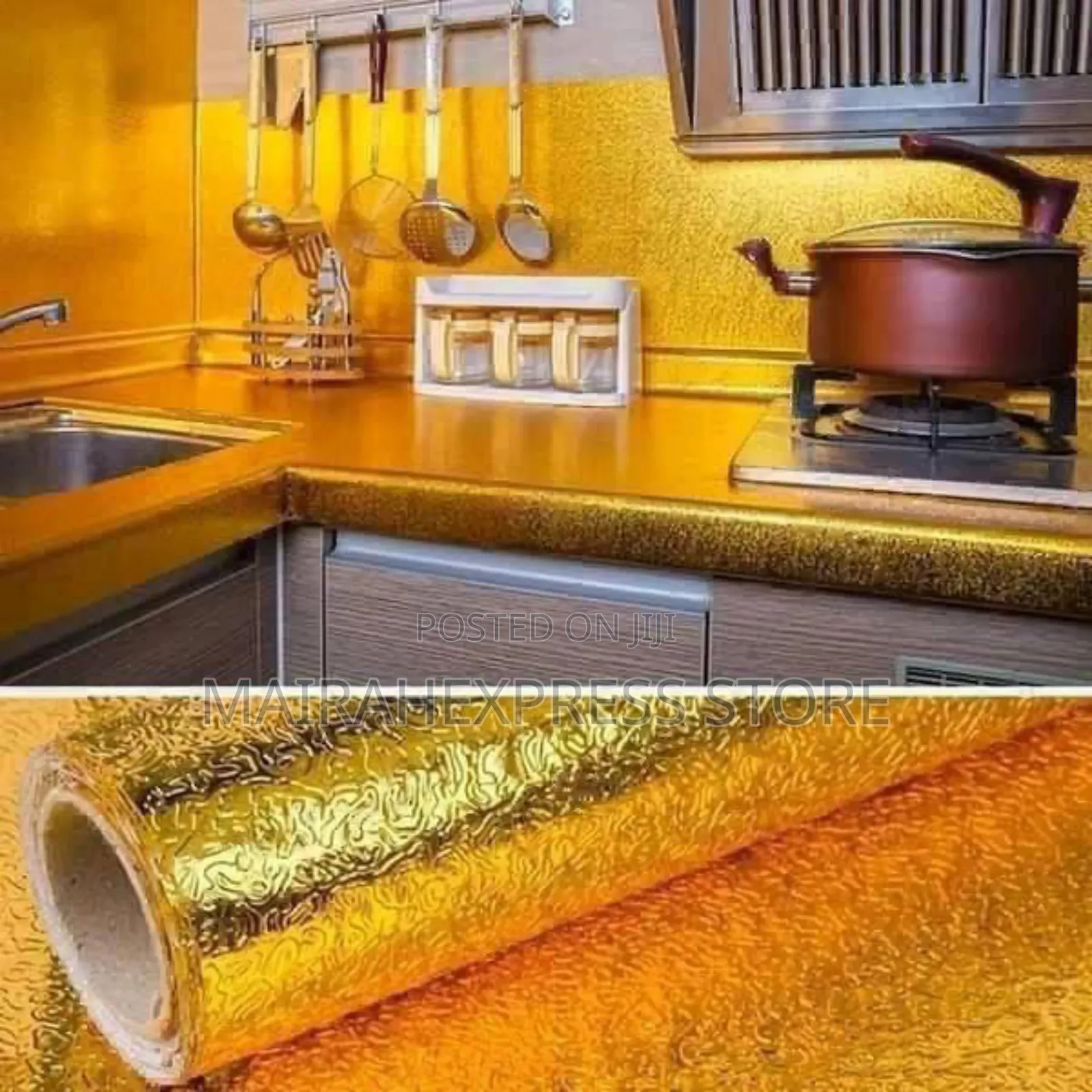 Kitchen Cabinet Foil Sticker