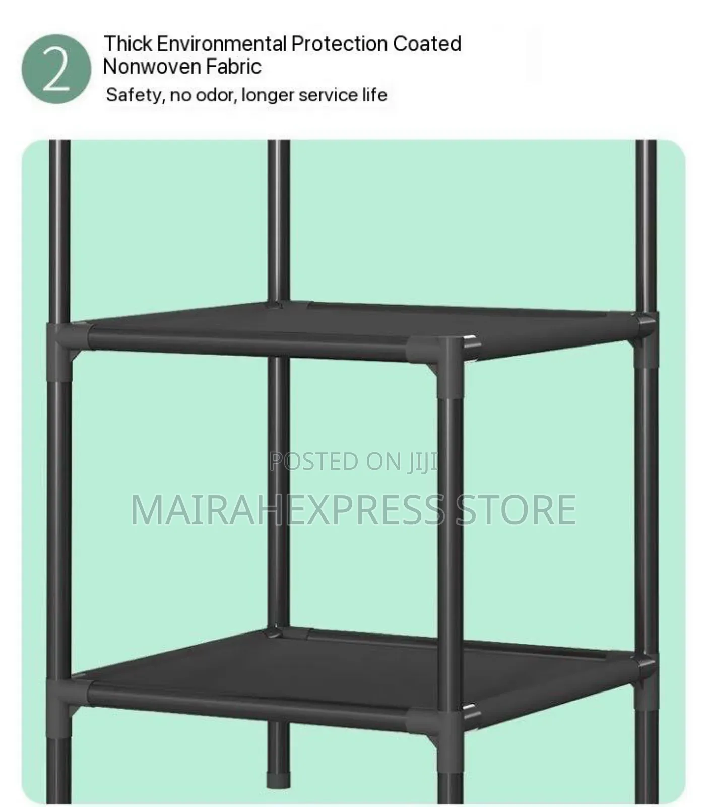 3-Layers Full Iron Multifunctional Storage Corner Rack