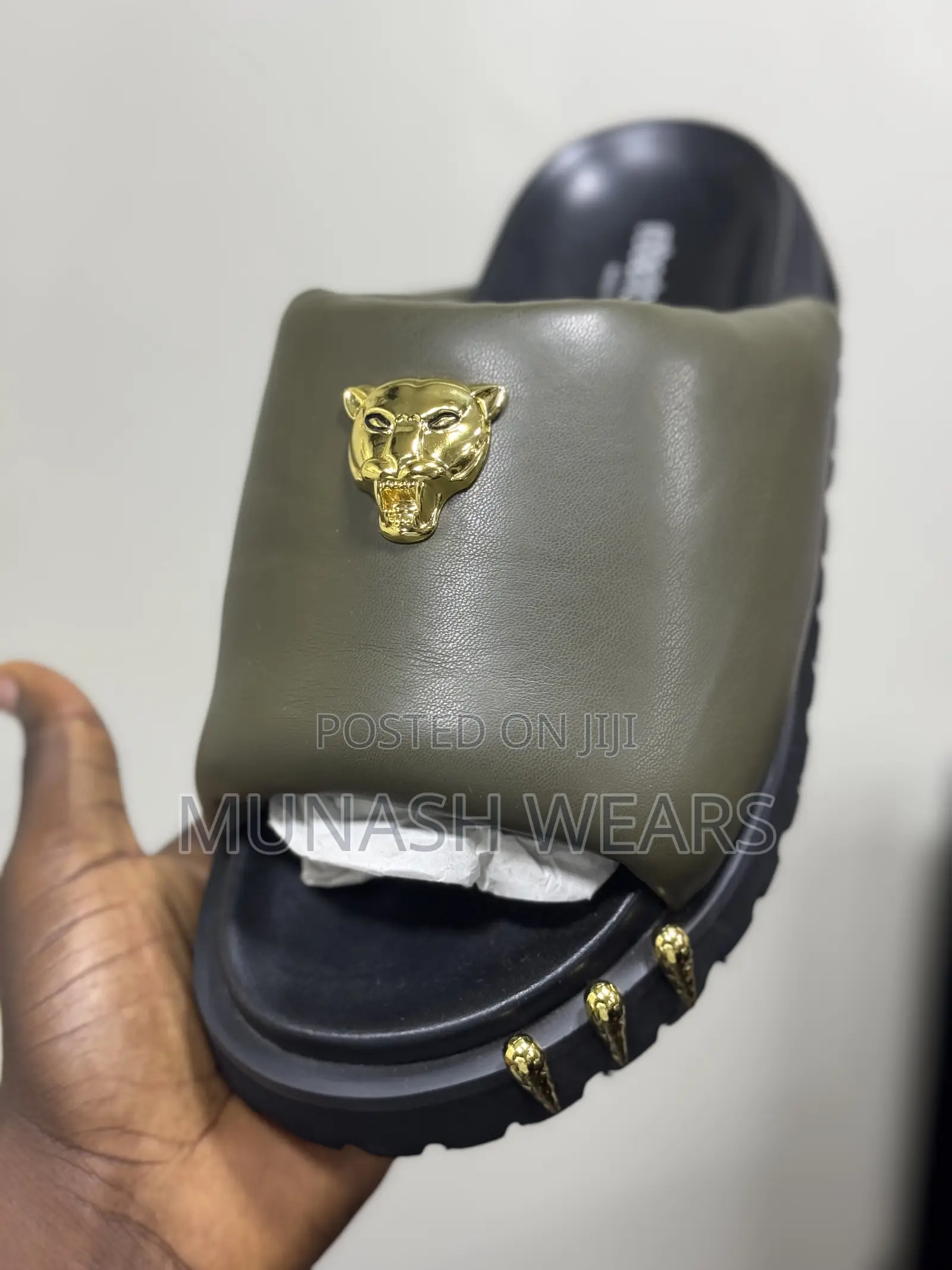 Roberto CAVALLI Leather Slipers