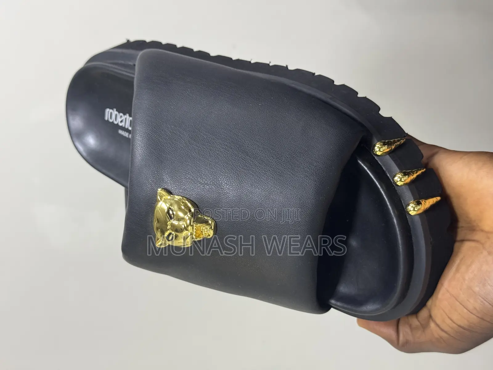 Roberto CAVALLI Leather Slipers