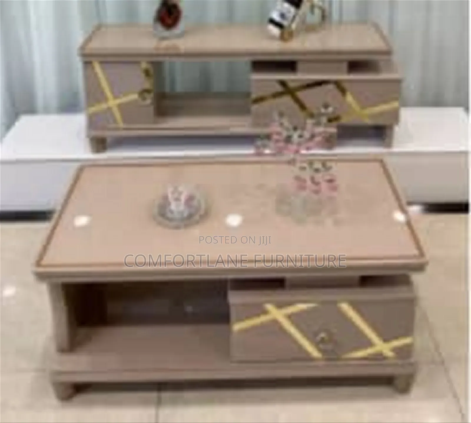 Set of Tv Stand and Centre Table