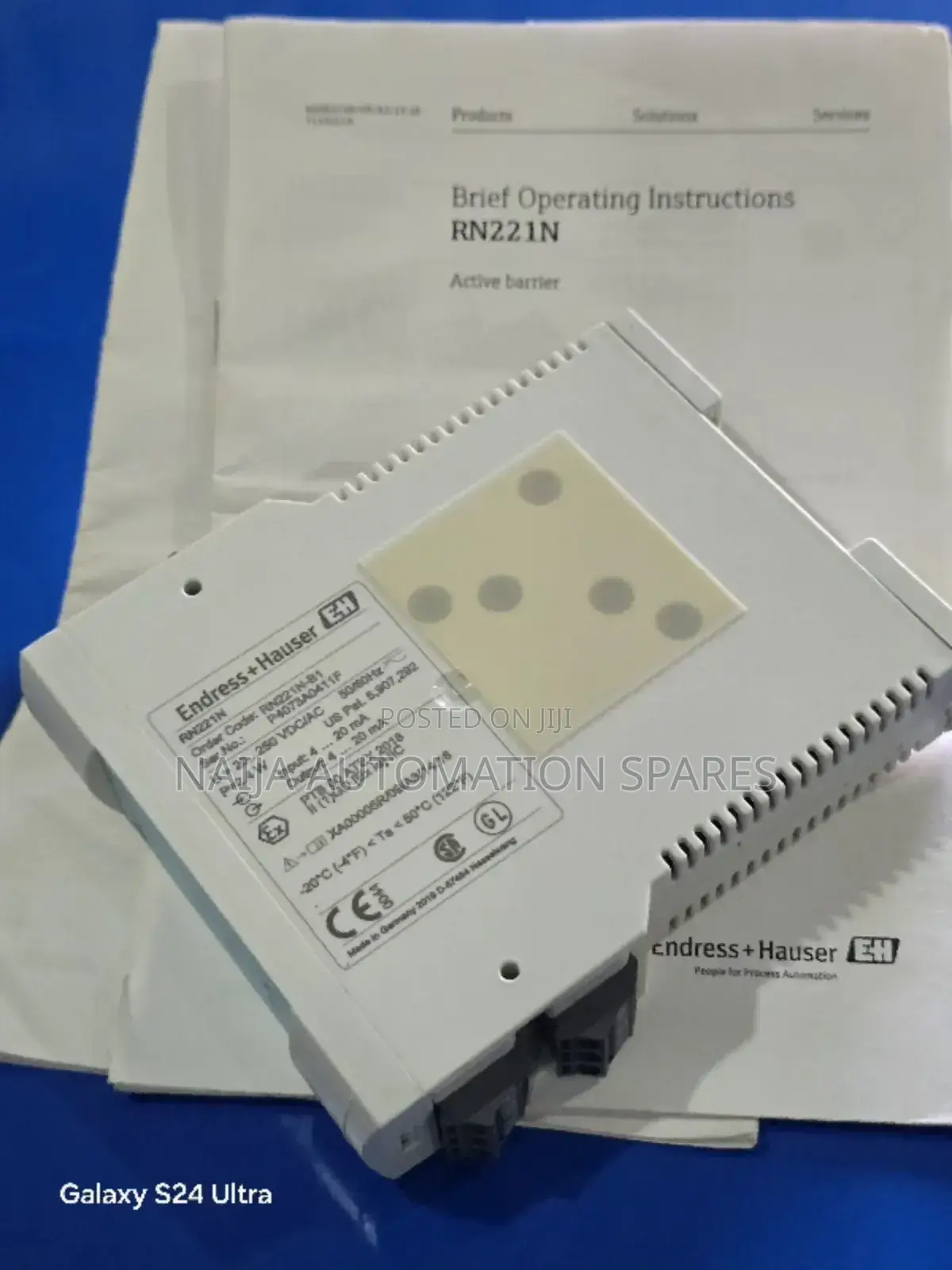 Endress Transmitter Supply RN221N