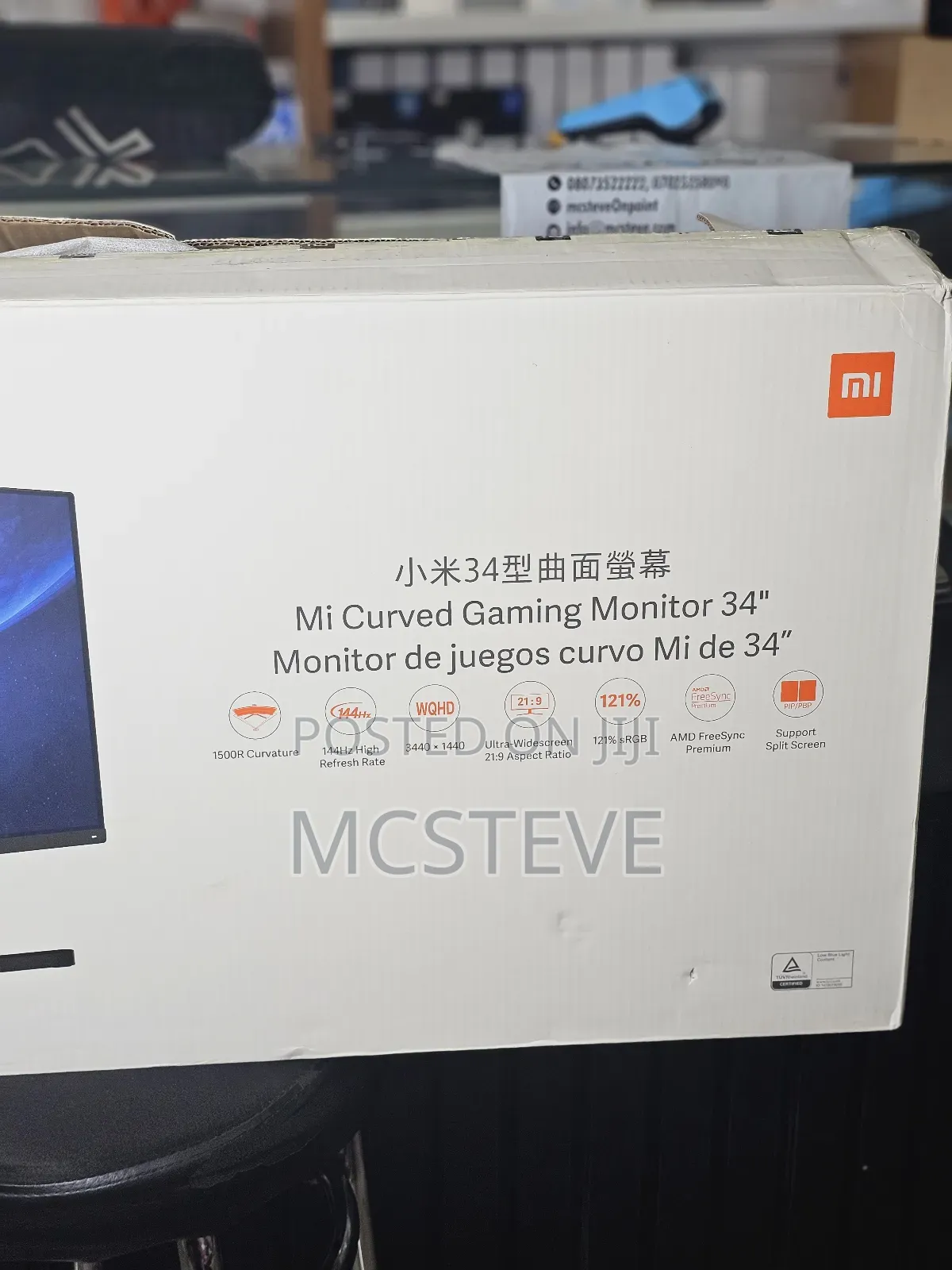 Xiaomi Mi Curved Gaming Monitor 34" Inches